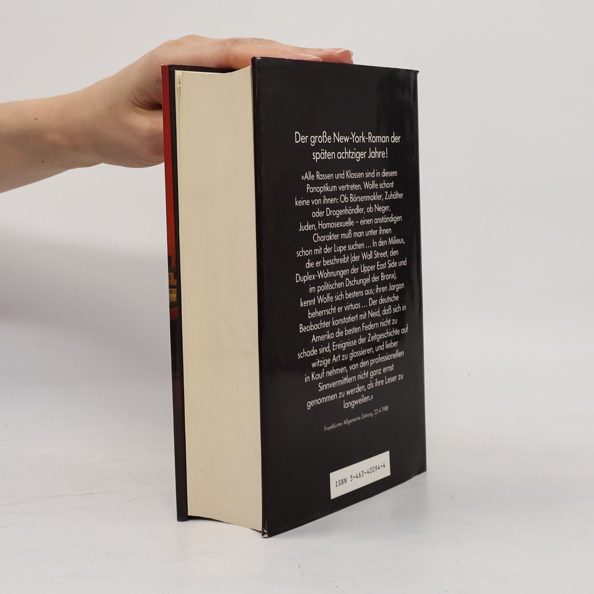 Tom Wolfe Fegefeuer der Eitelkeiten