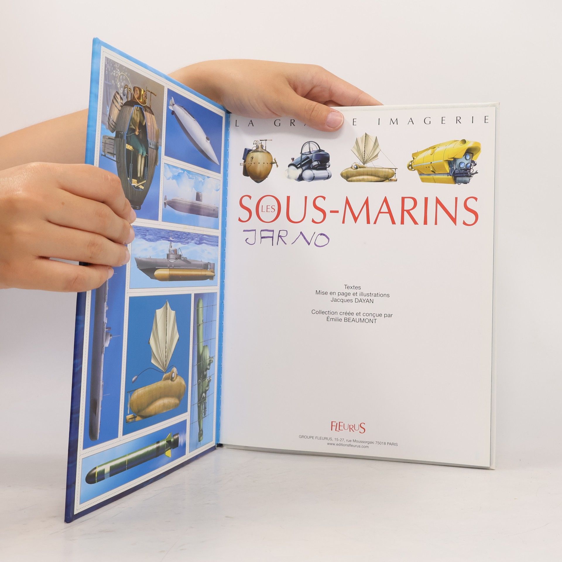 Émilie Beaumont La Grande Imagerie: Les sous-marins