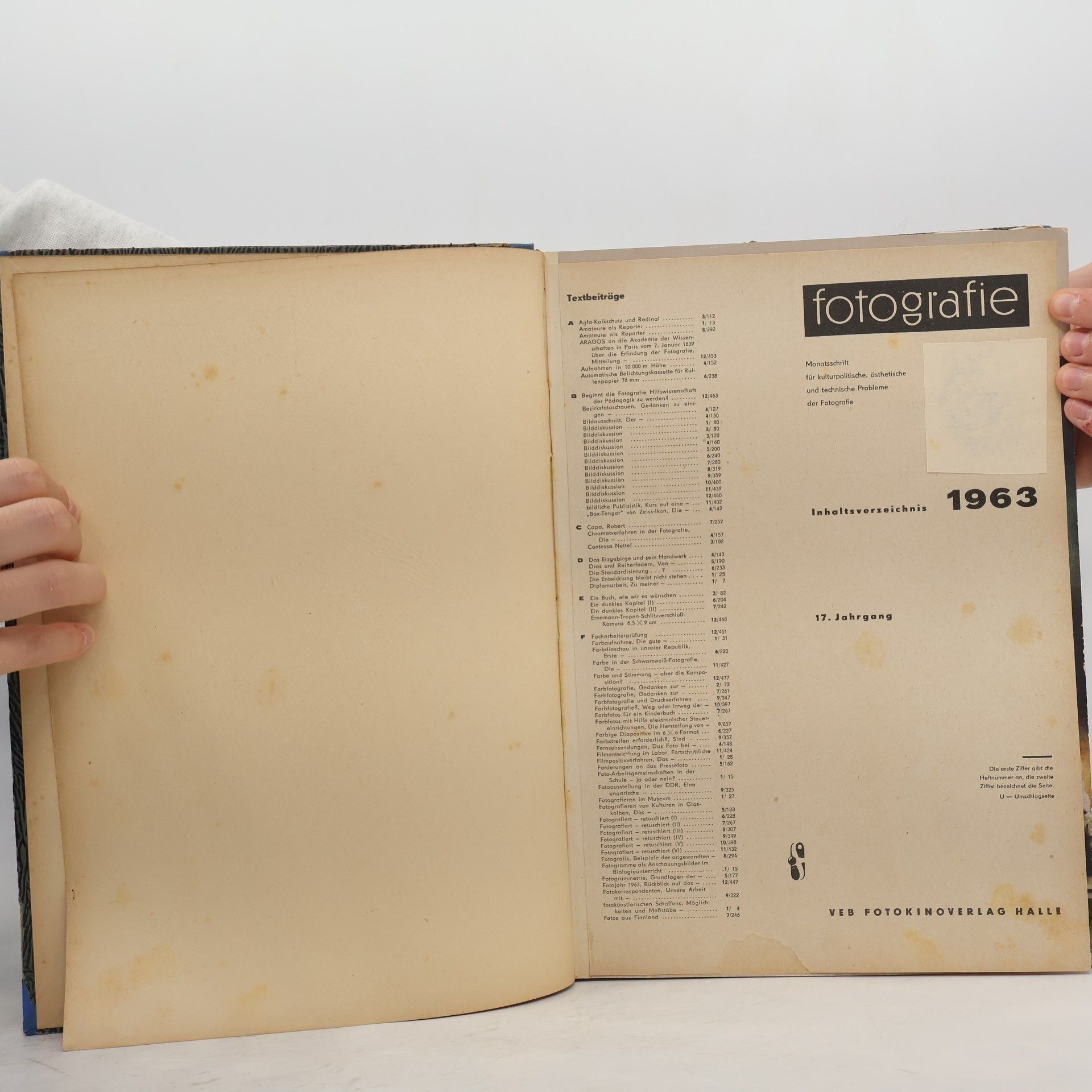 Autorenkollektiv Fotografie 1963