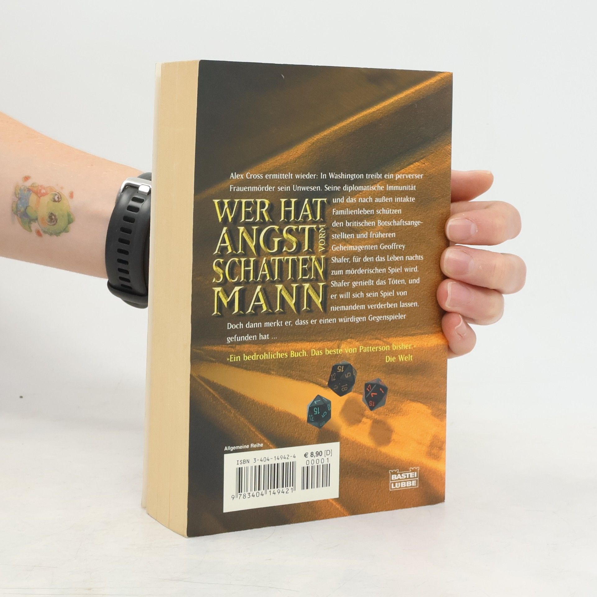 James Patterson Wer hat Angst vorm Schattenmann