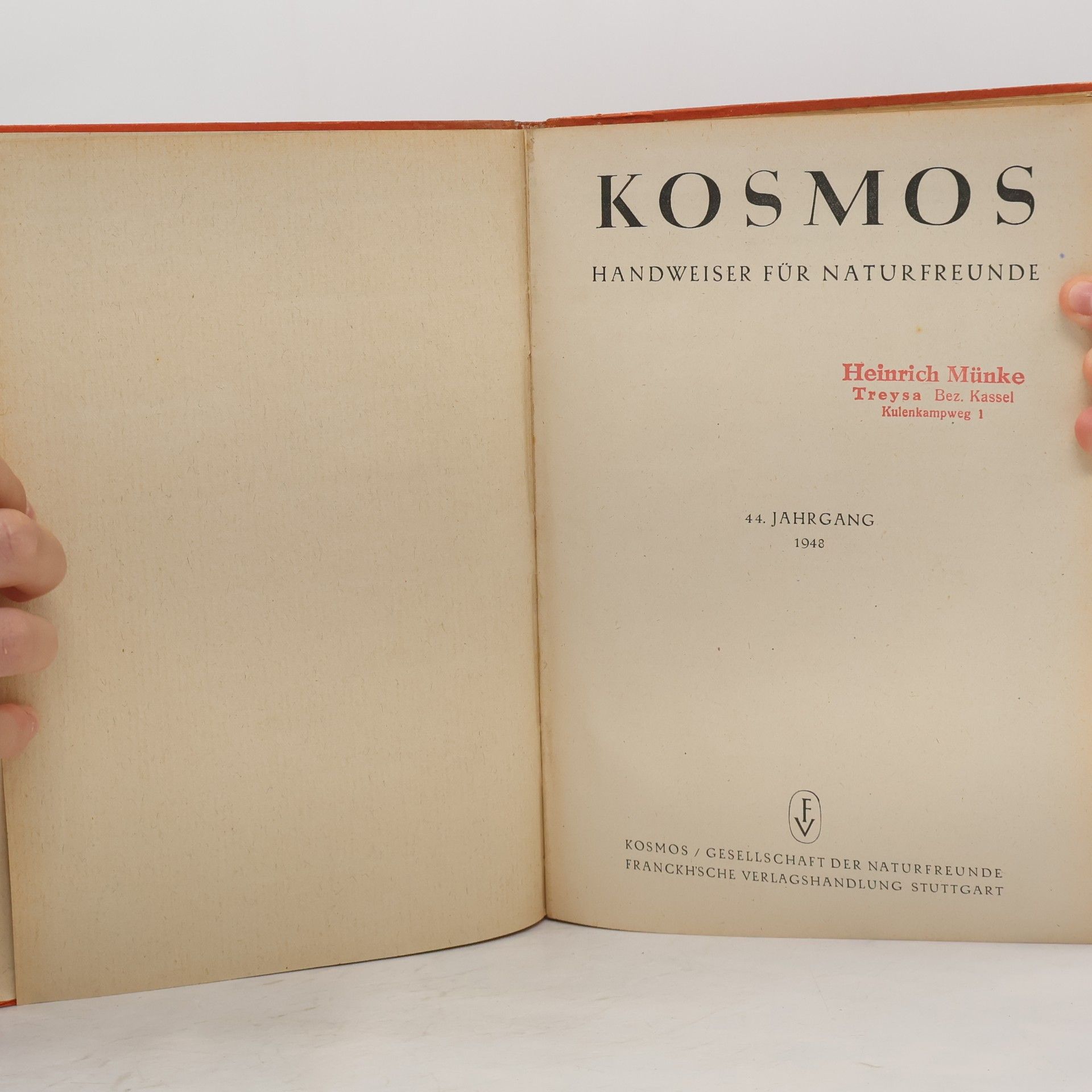 Autorenkollektiv Kosmos 1948