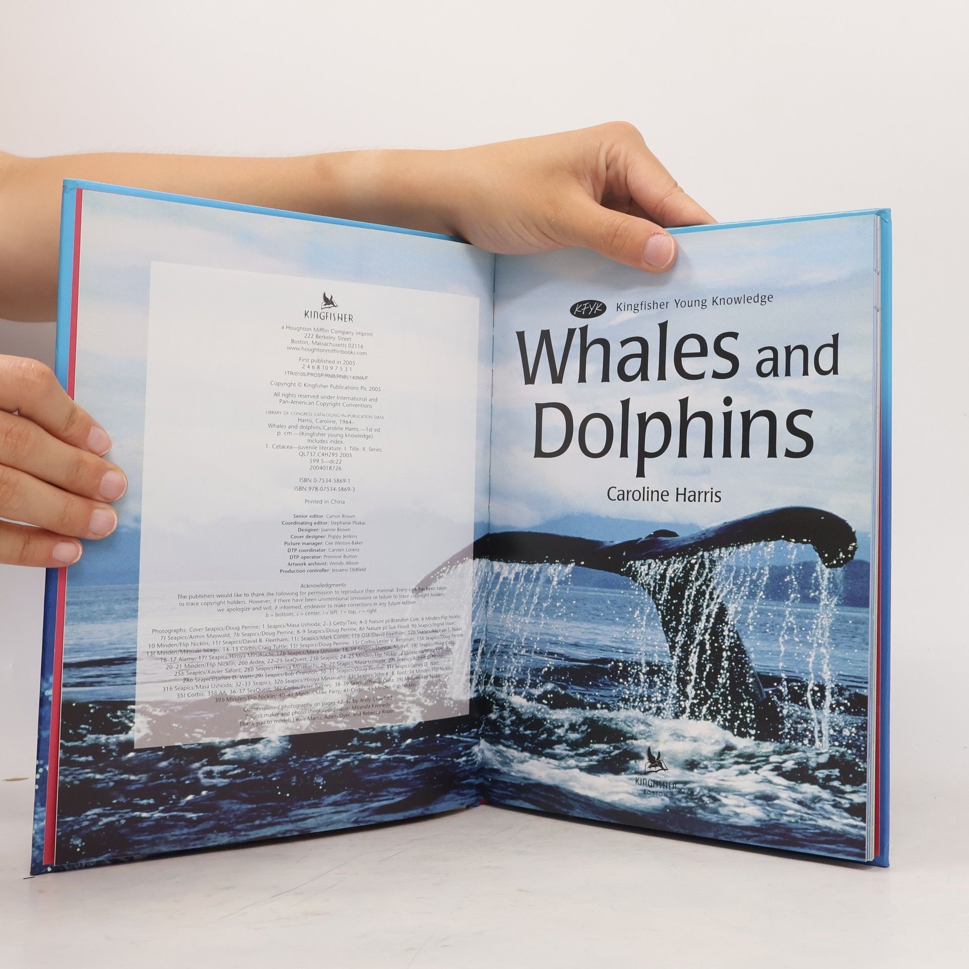 Caroline Harris Kingfisher Young Knowledge: Whales and Dolphins