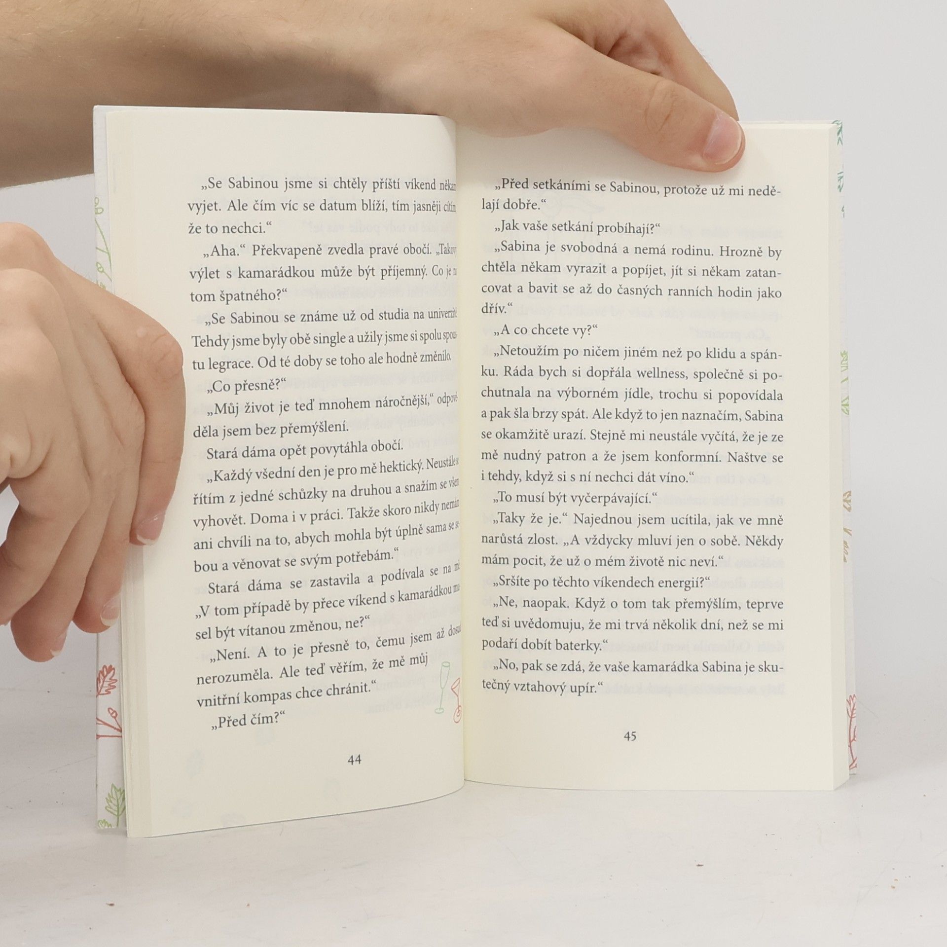 Tessa Randau Les, čtyři otázky, život a já : o jednom setkání, které všechno změnilo