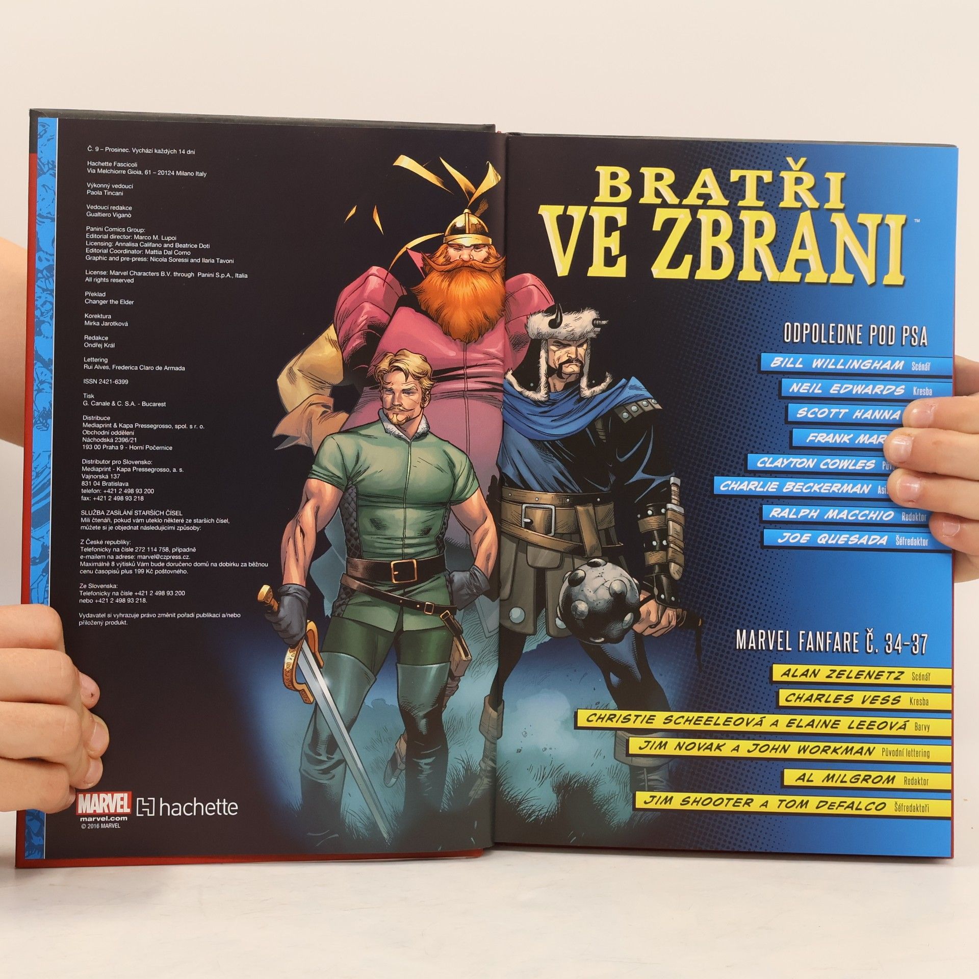 Bill Willingham Nejmocnější hrdinové Marvelu 9. Bratři ve zbrani