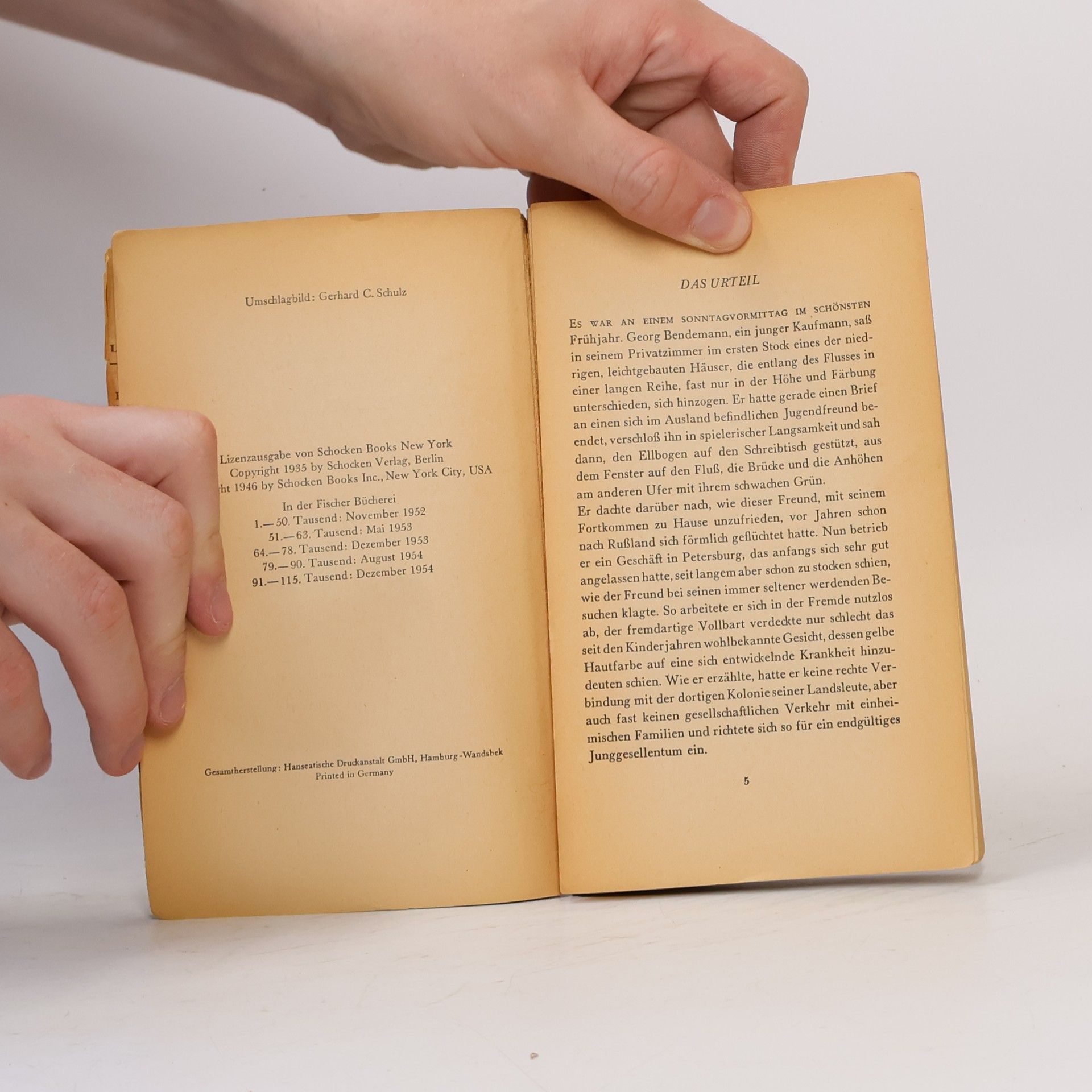 Franz Kafka Das Urteil