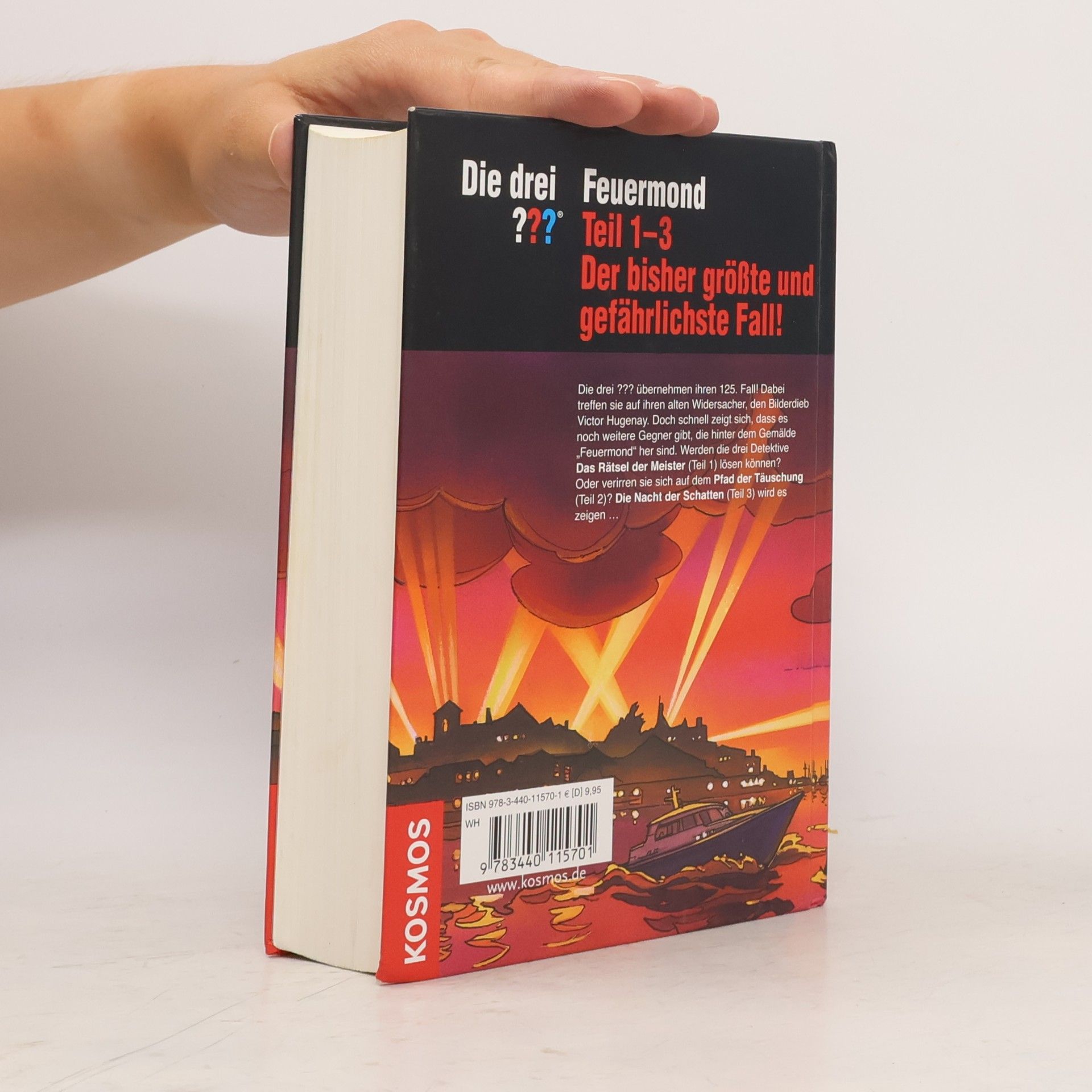 André Marx Die drei ??? - Feuermond