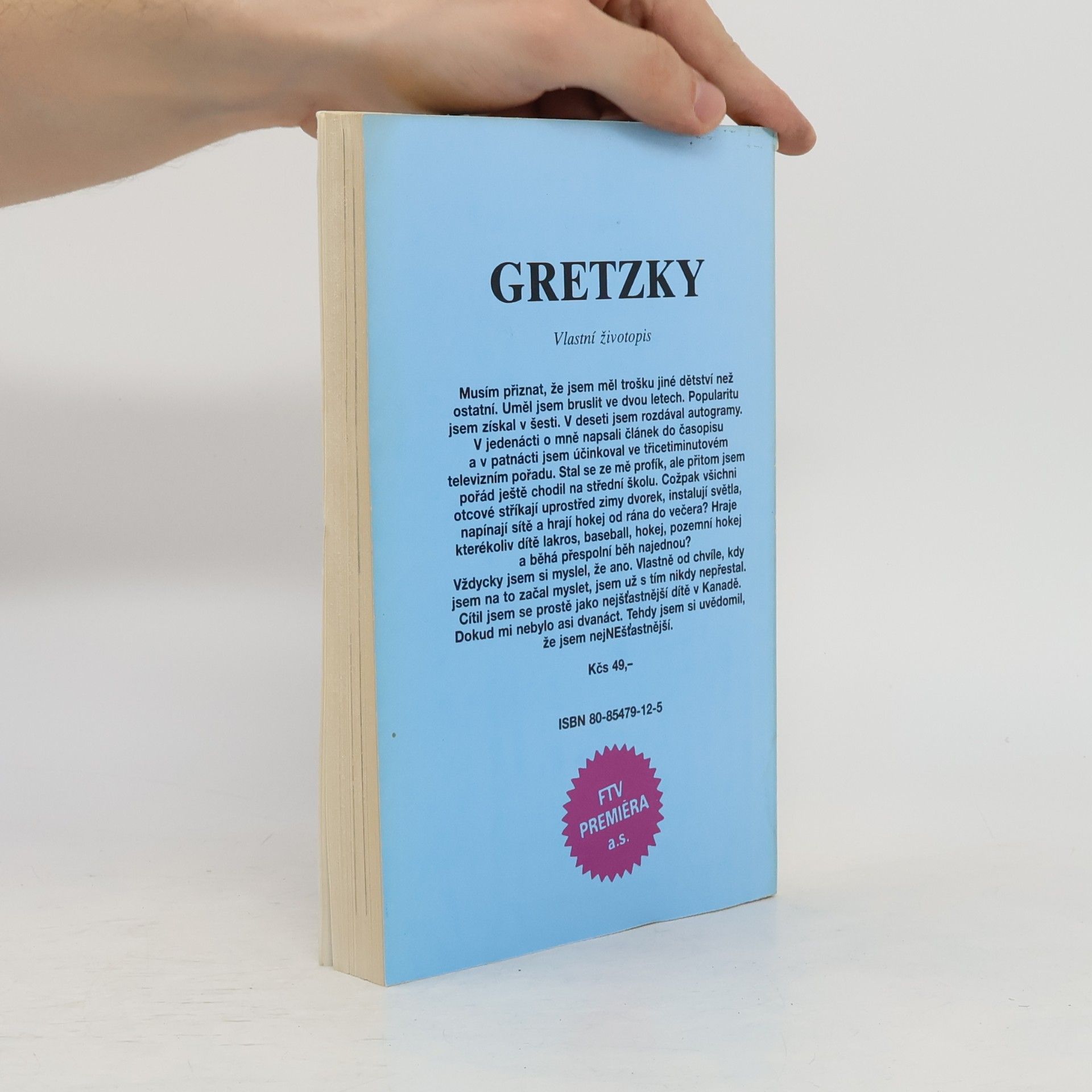 Rick Reilly Gretzky: Vlastní životopis