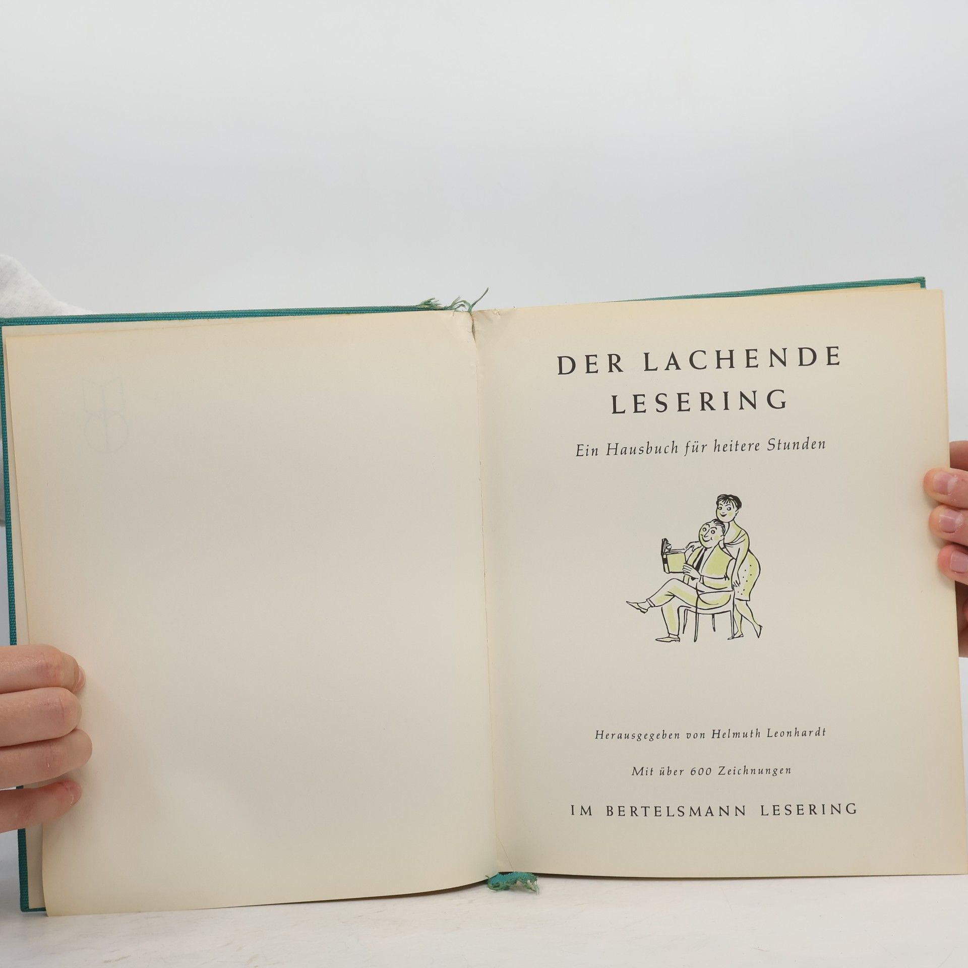 Helmuth Leonhardt Der lachende Lesering