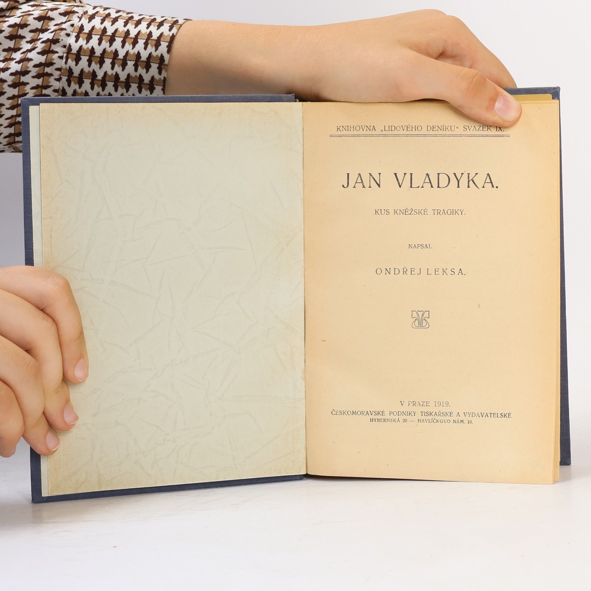 Ondřej Leksa Jan Vladyka. Kus kněžské tragiky