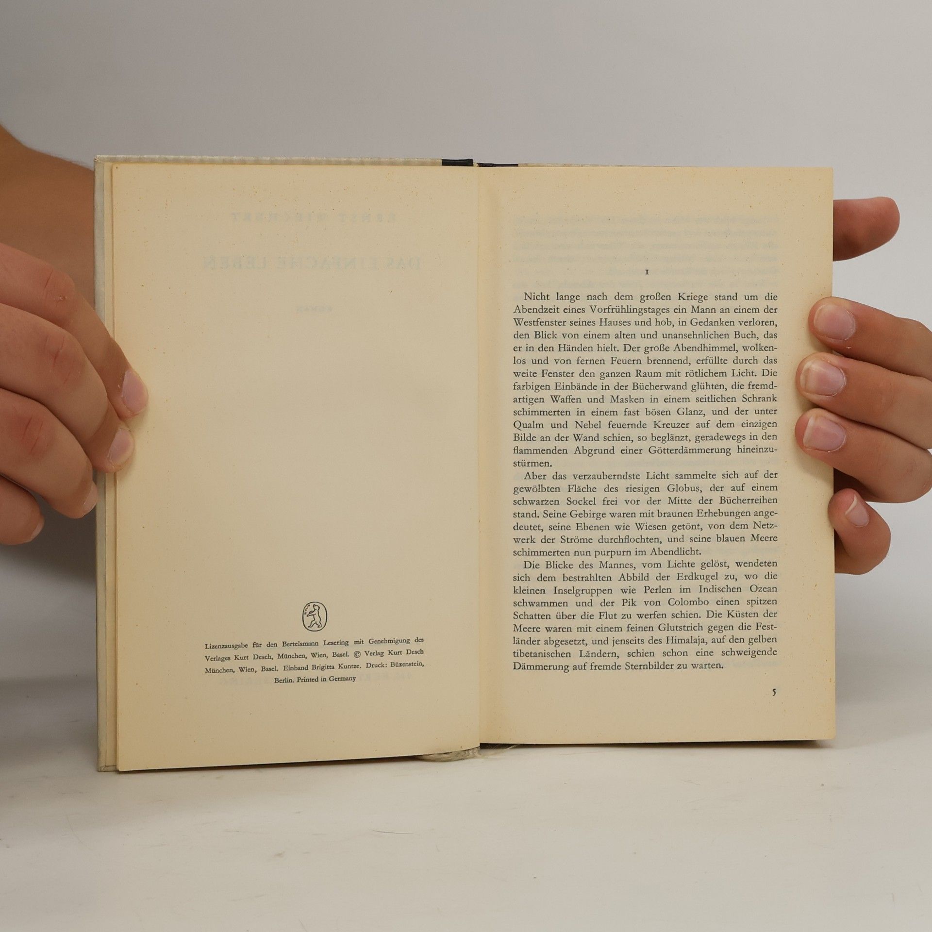 Ernst Wichert Das Einfache Leben
