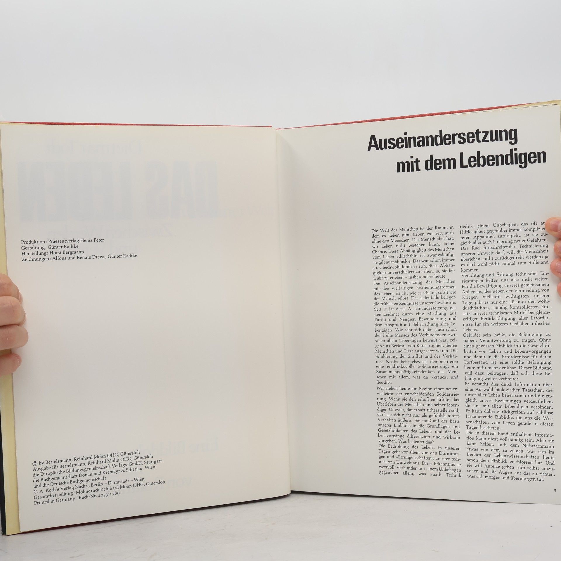Autores varios Das Leben. Zwischen Werden und Vergehen