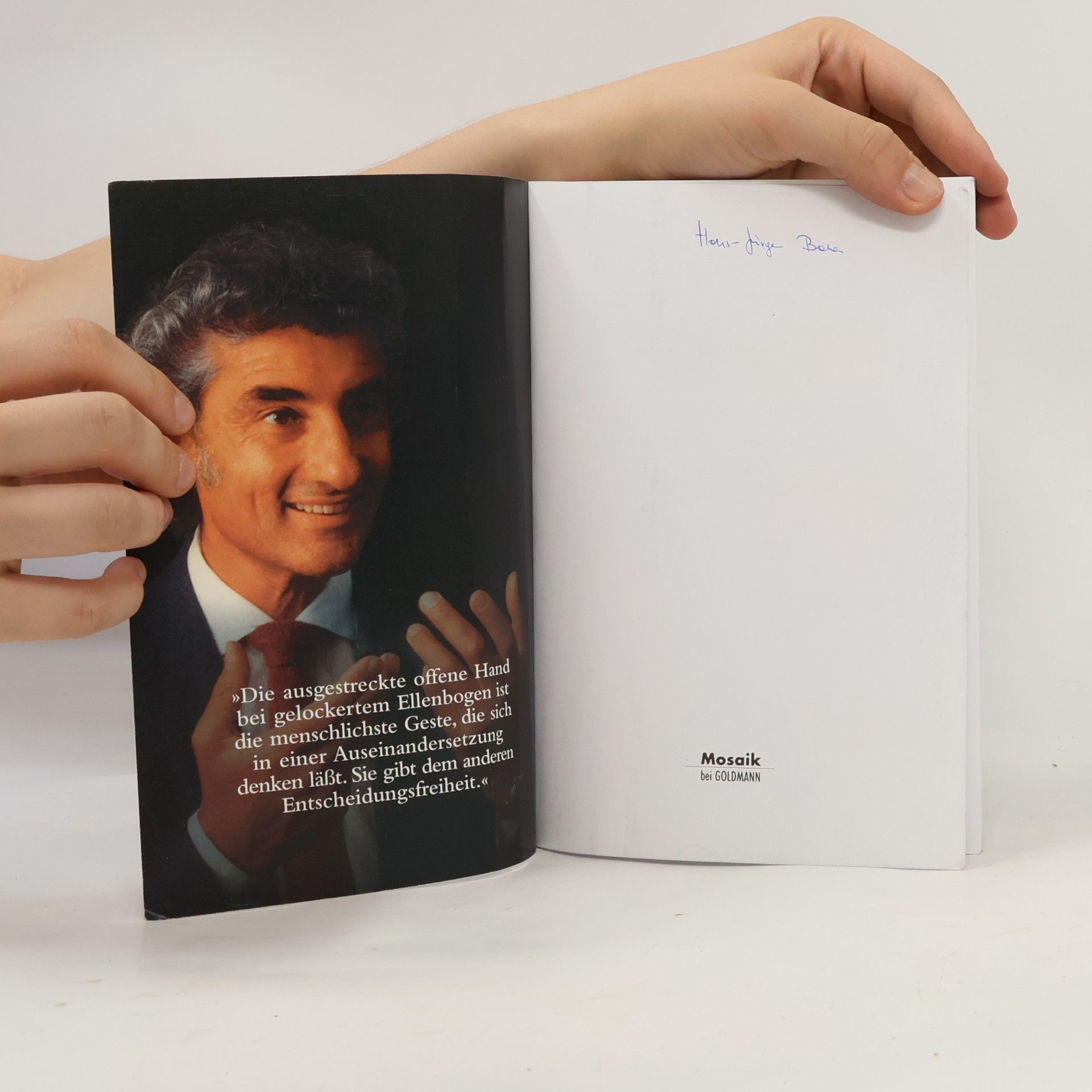 Samy Molcho Körpersprache im Beruf