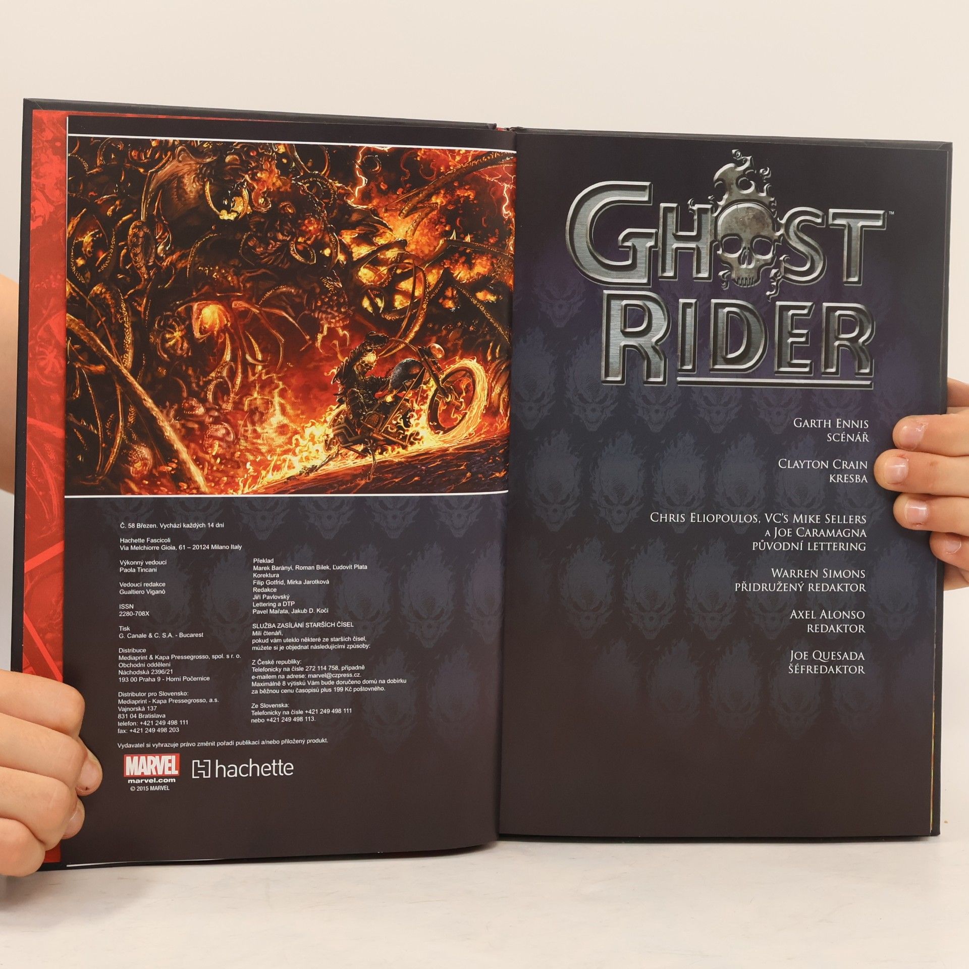 Garth Ennis Ghost Rider. Cesta do zatracení