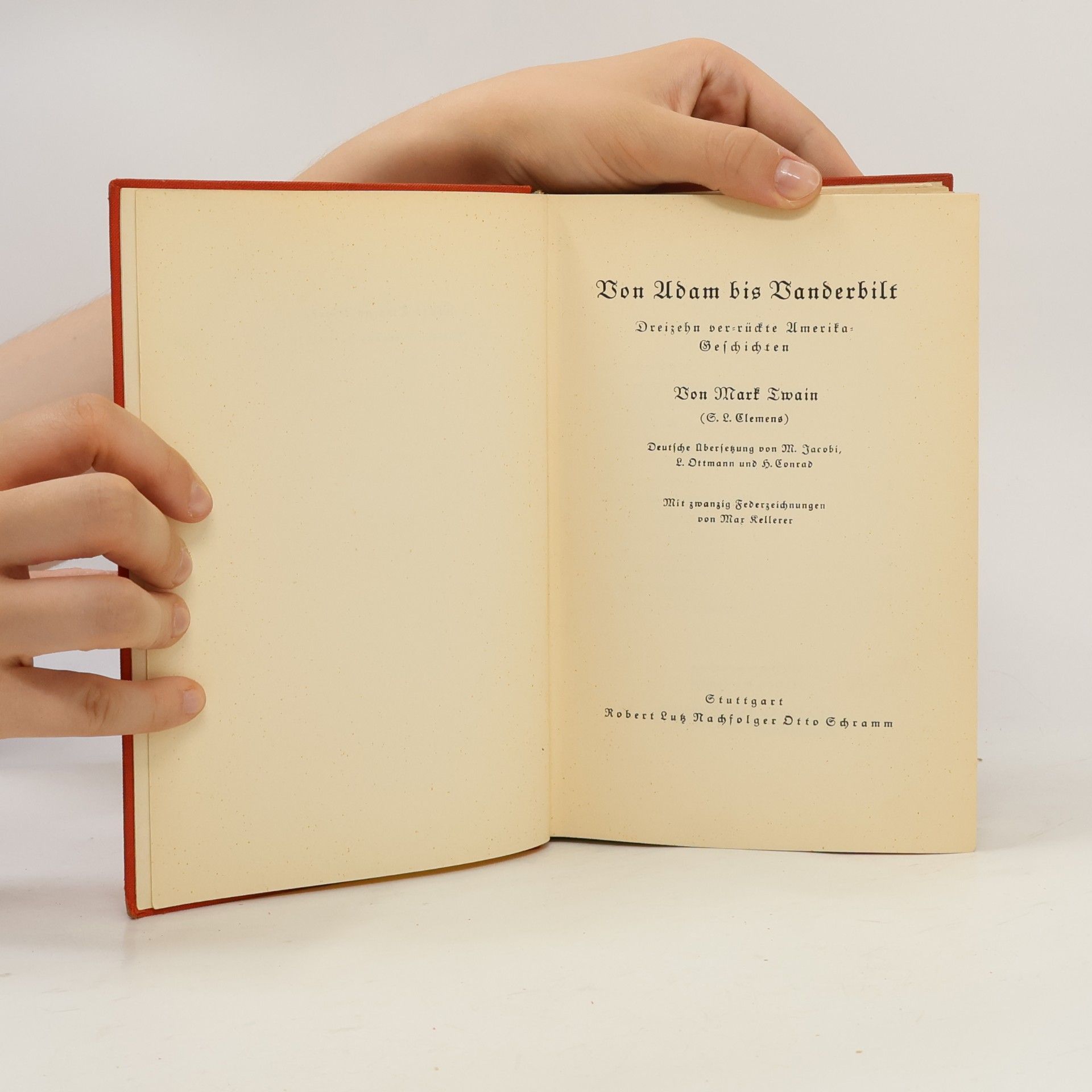 Mark Twain Von Adam bis Vanderbilt