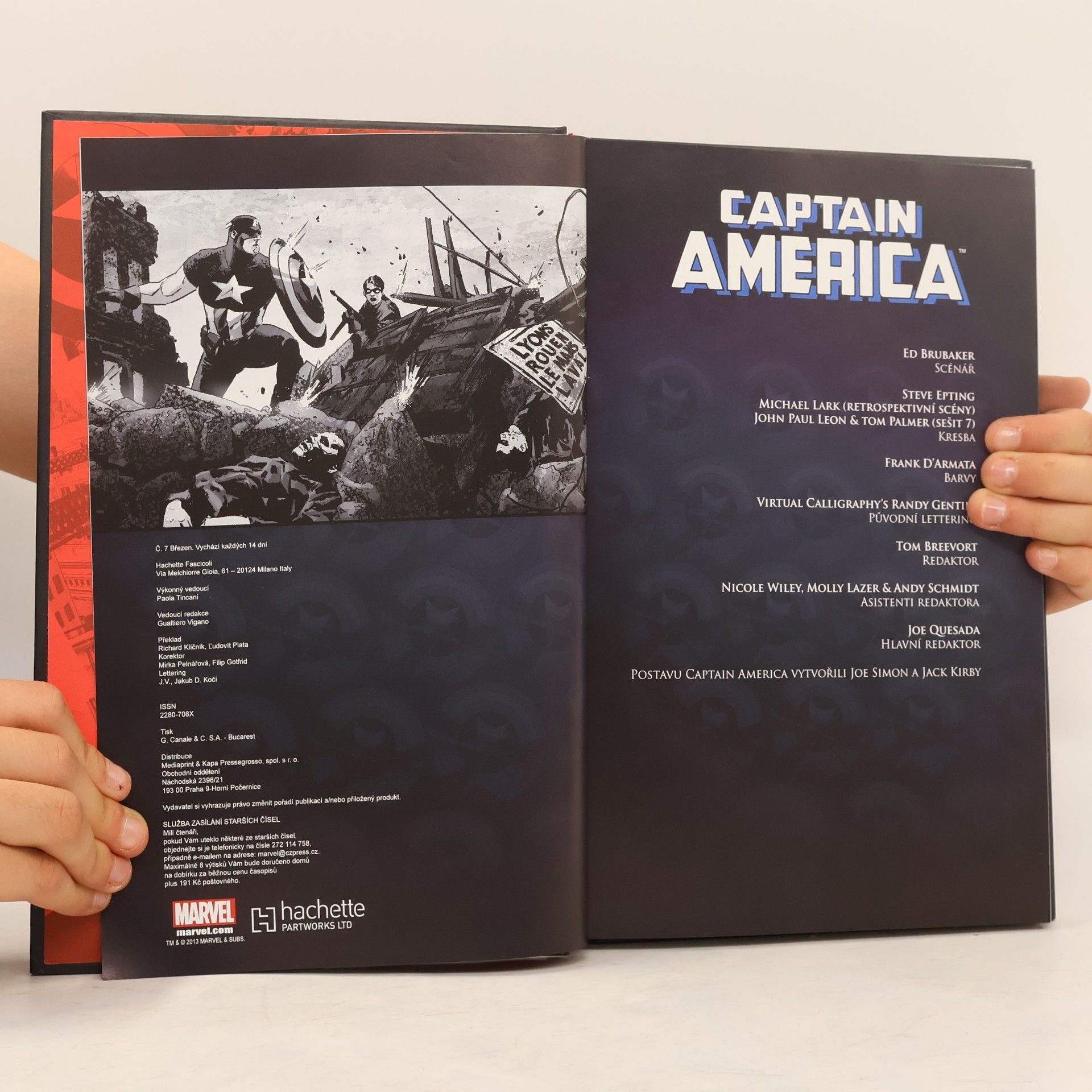Ed Brubaker Ultimátní komixový komplet 44. Captain America. Zimní voják 1