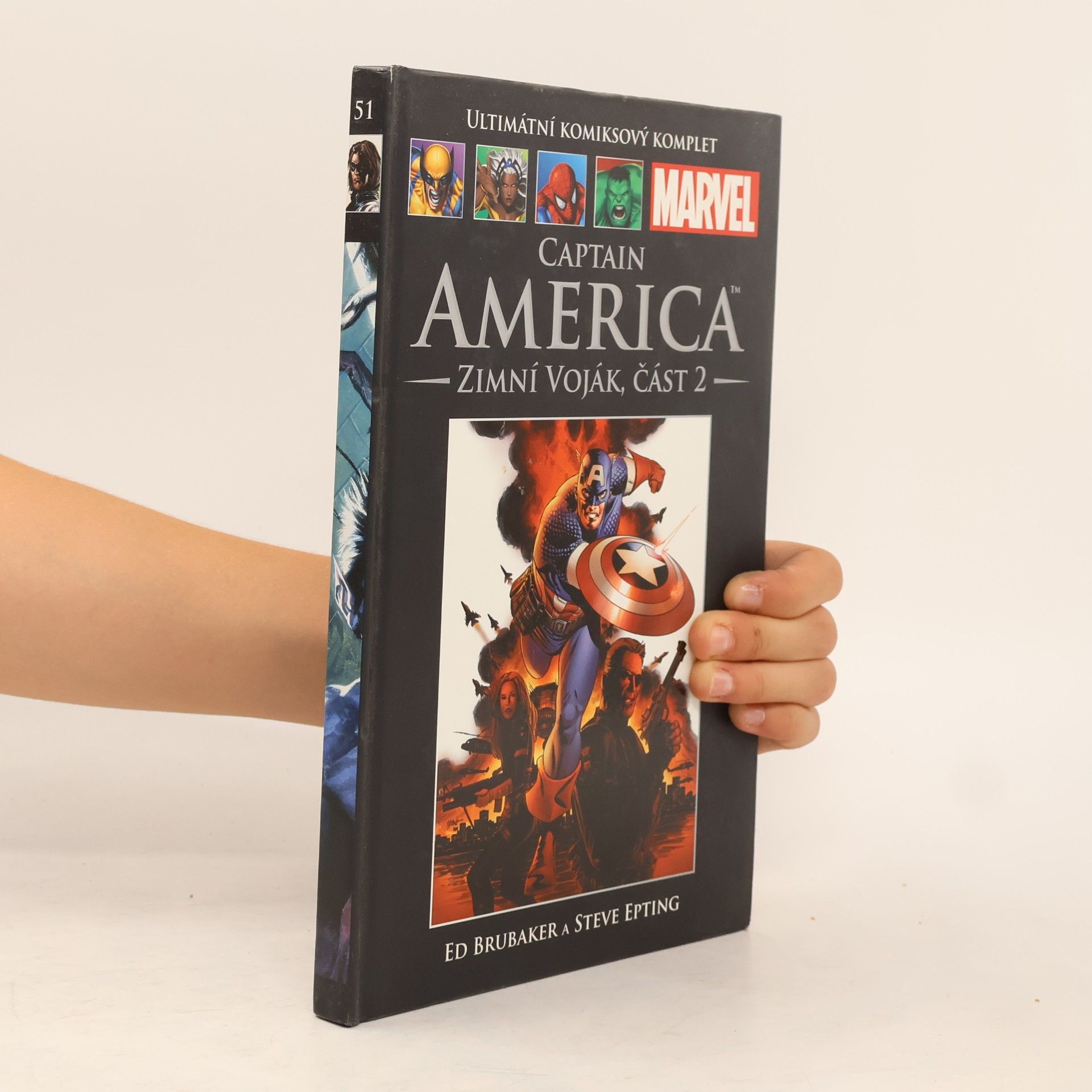 Steve Epting Ultimátní komiksový komplet 51. Captain America. Zimní voják. Část 2