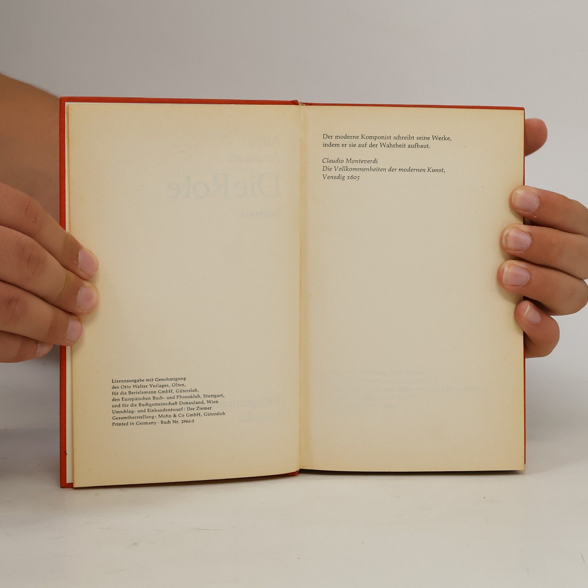 Alfred Andersch Die Rote