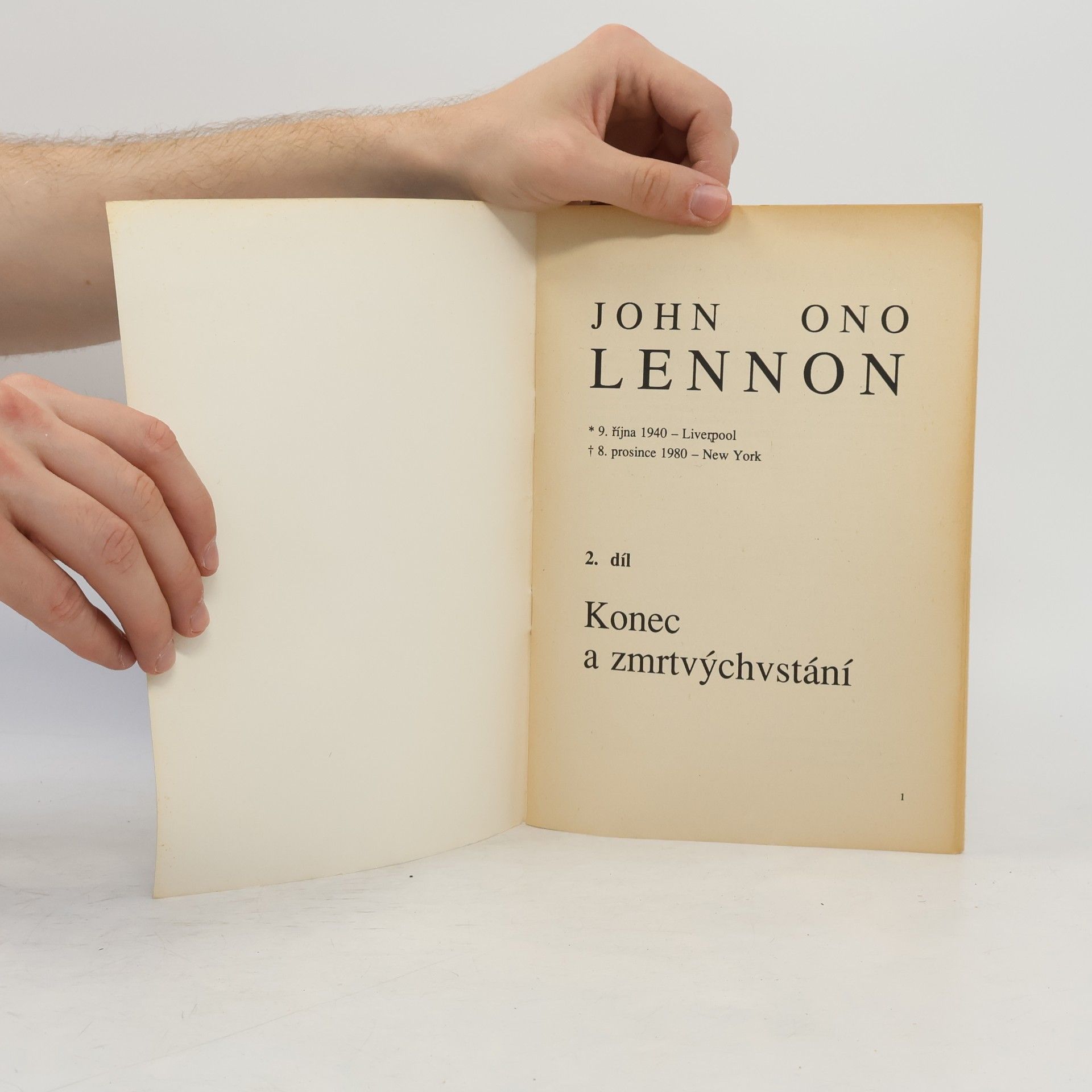 Various authors John Lennon 2. díl. Konec a zmrtvýchvstání