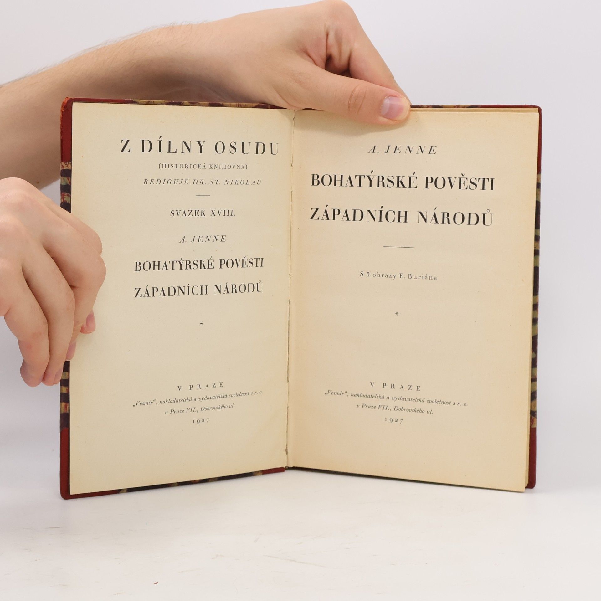 A. Jenne Bohatýrské pověsti západních národů