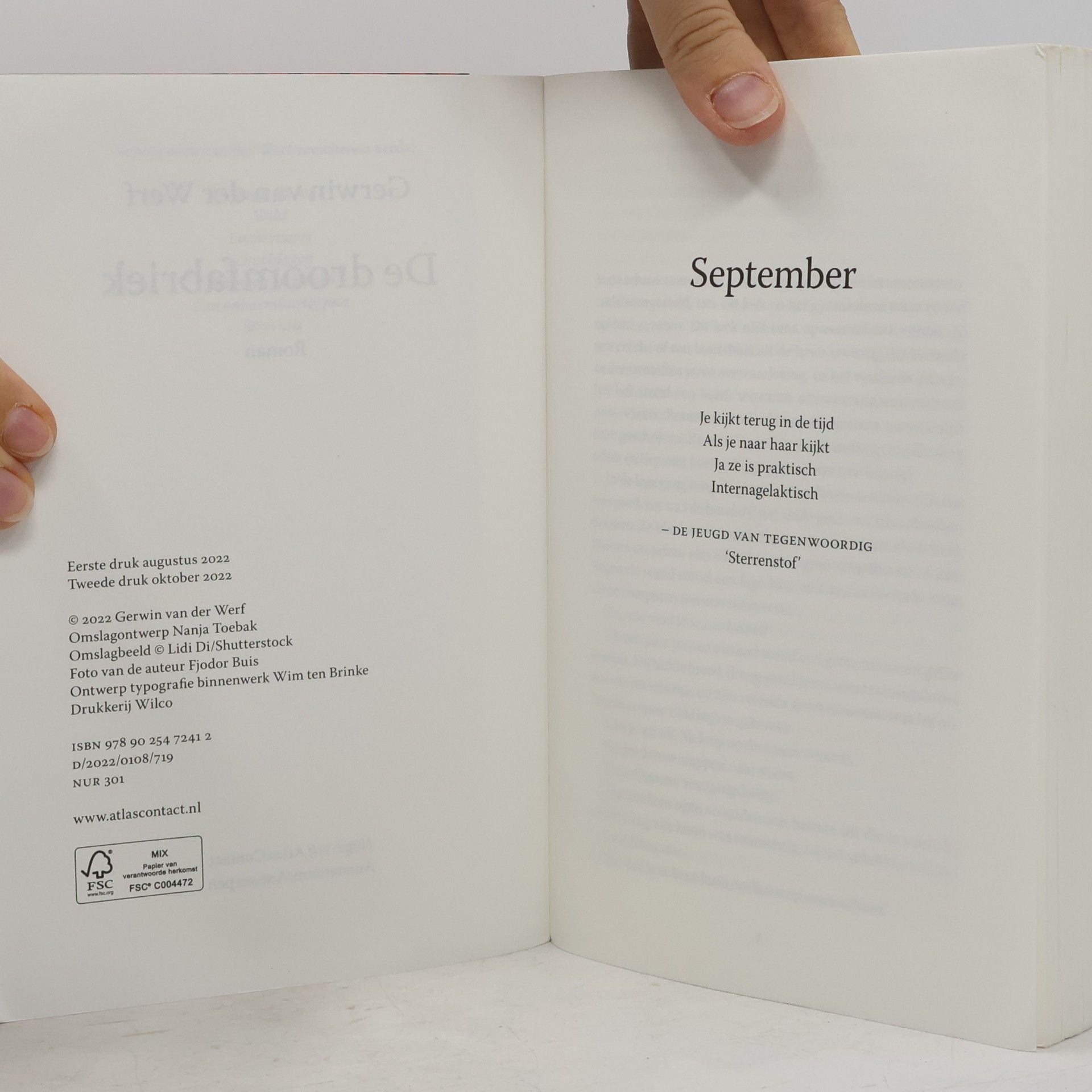 Gerwin van der Werf De droomfabriek: roman