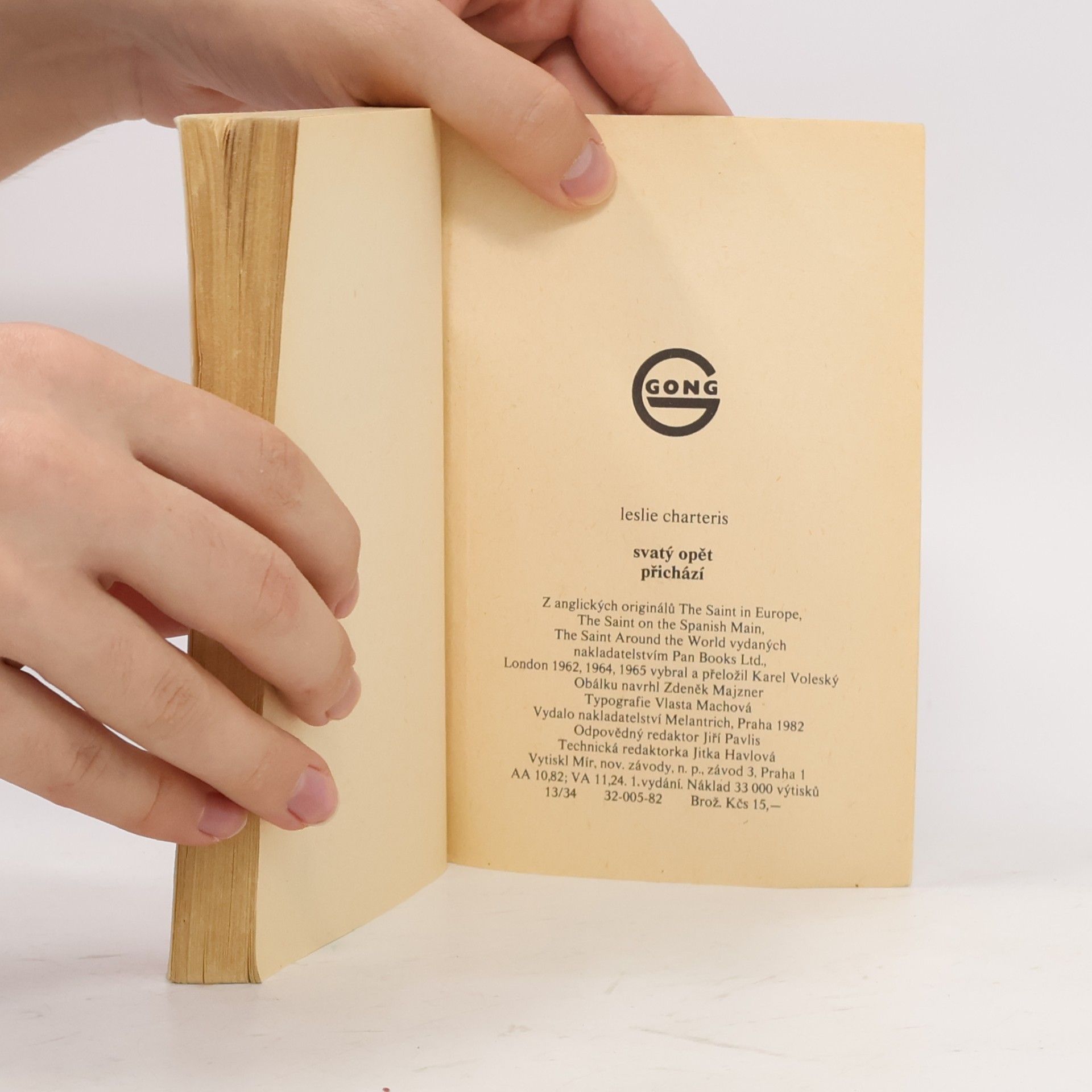 Leslie Charteris Svatý opět přichází
