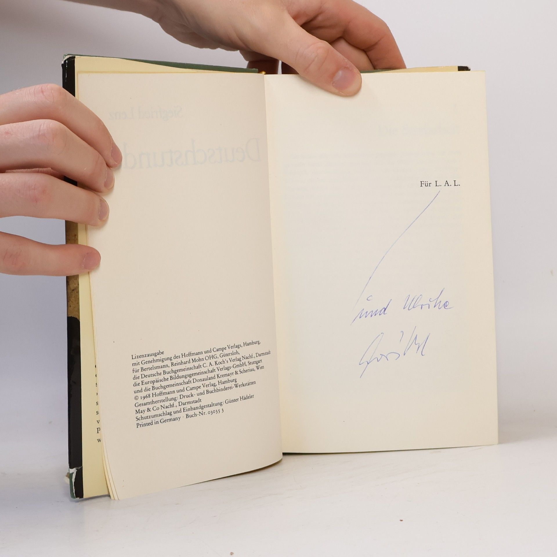 Siegfried Lenz Deutschstunde