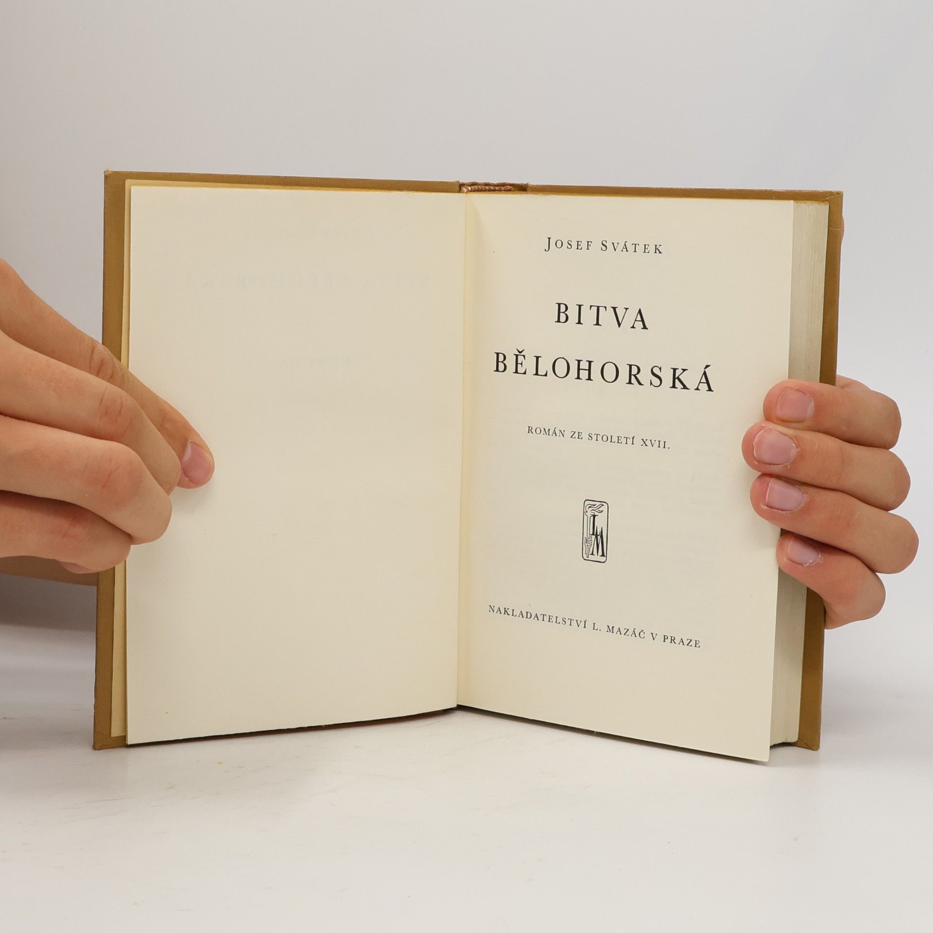 Josef Svátek Bitva bělohorská III