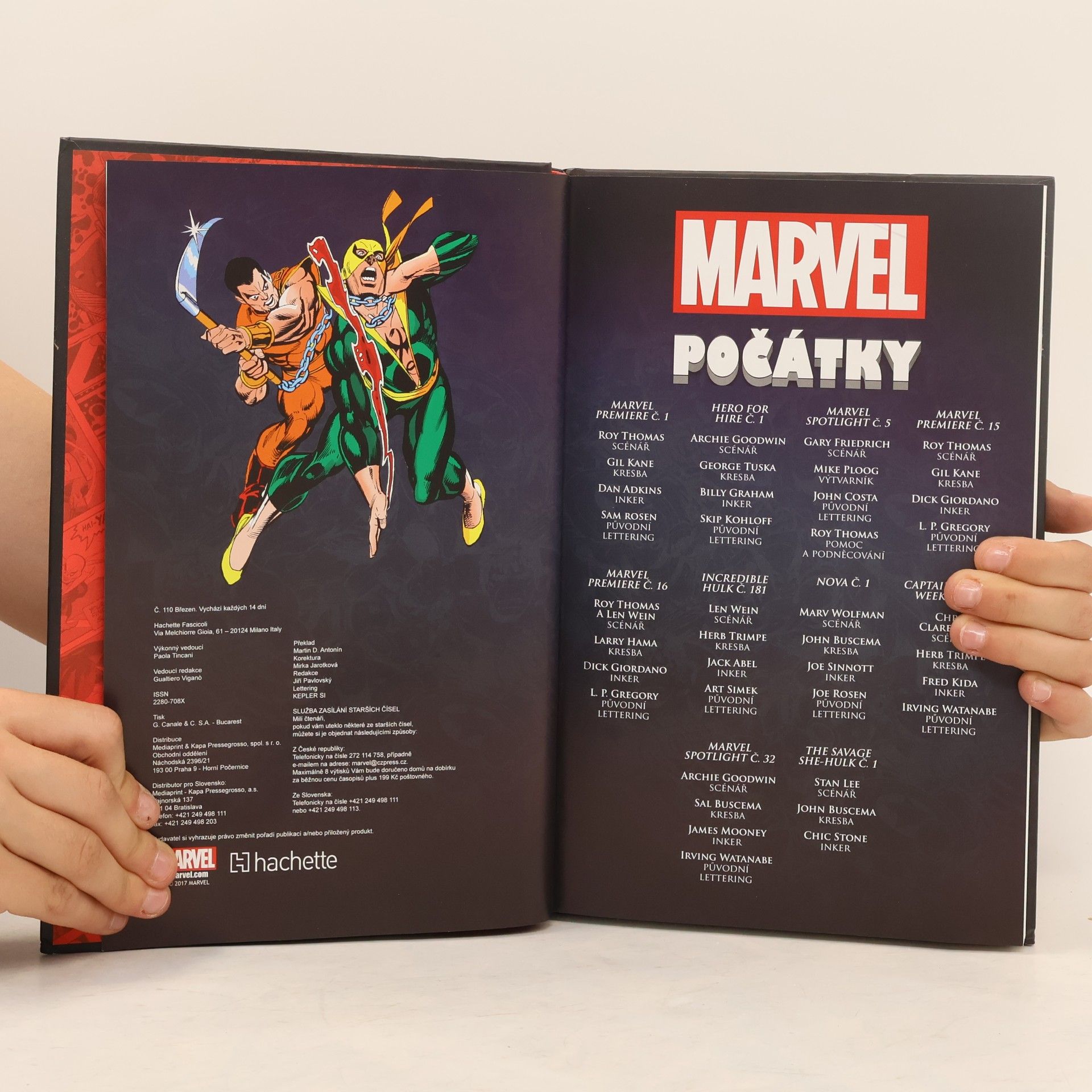 Collectif d'auteurs Marvel. Počátky. 70. léta