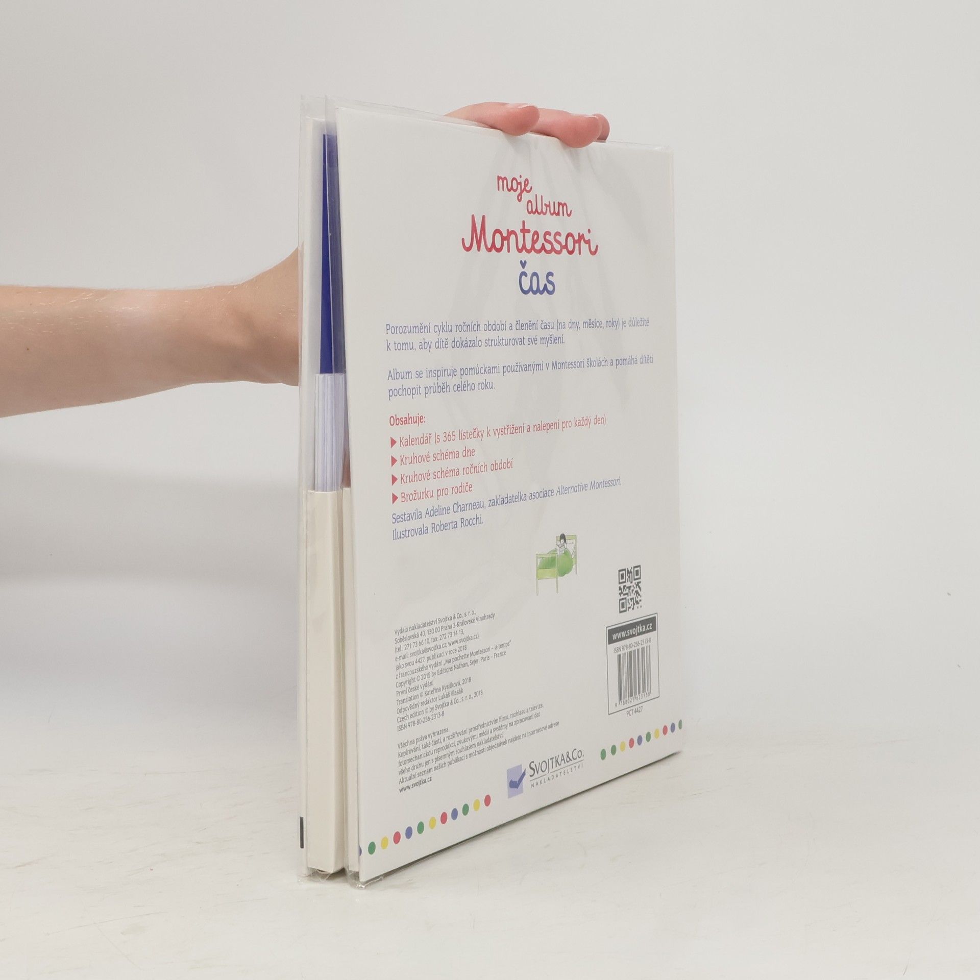 Adeline Charneau Moje album Montessori. Čas