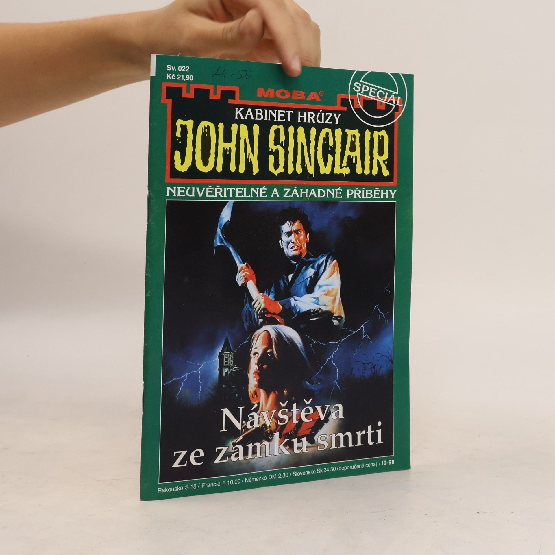 Jason Dark Návštěva ze zámku smrti