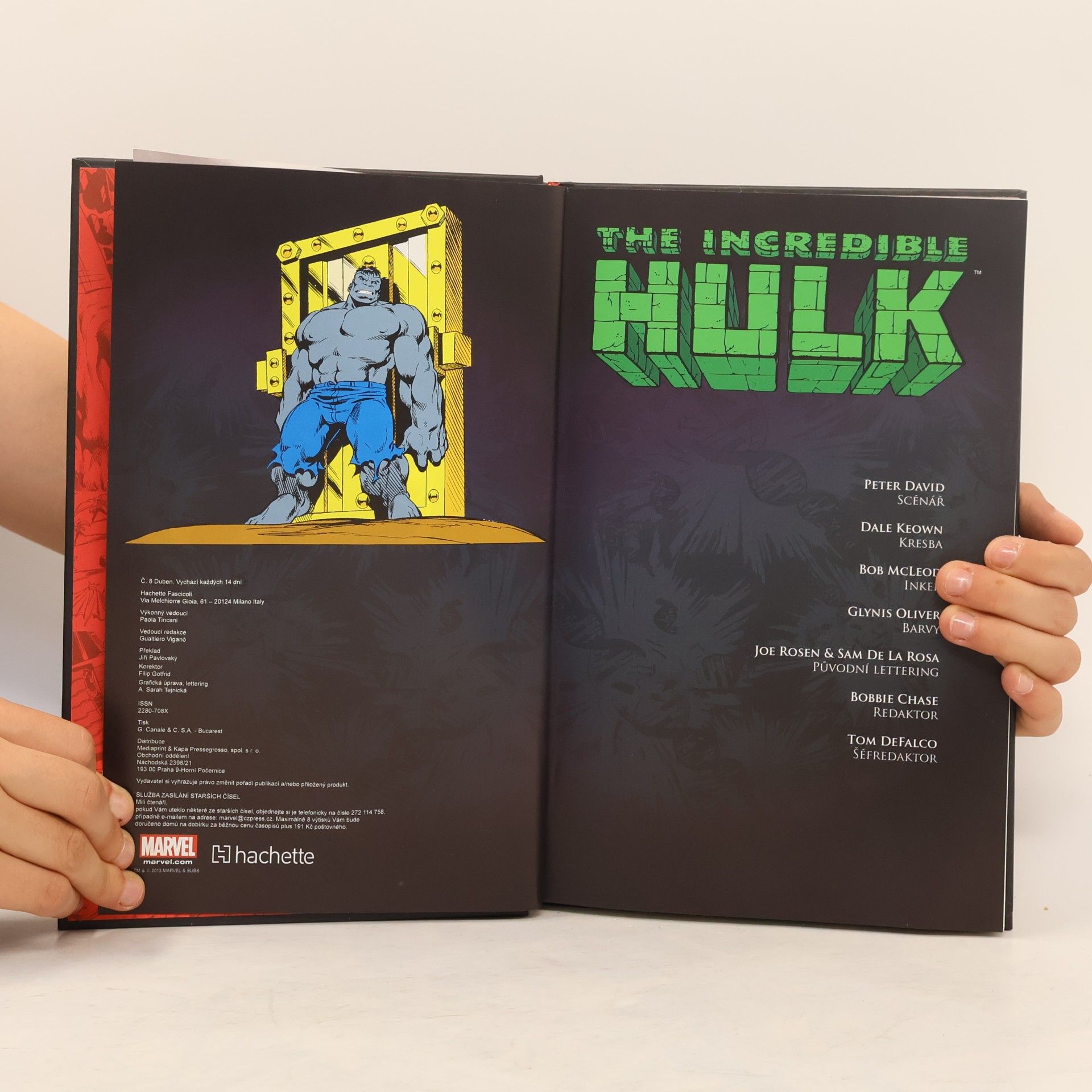 Jiří Pavlovský Ultimátní komiksový komplet Marvel 11. The Incredible Hulk. Tiché výkřiky