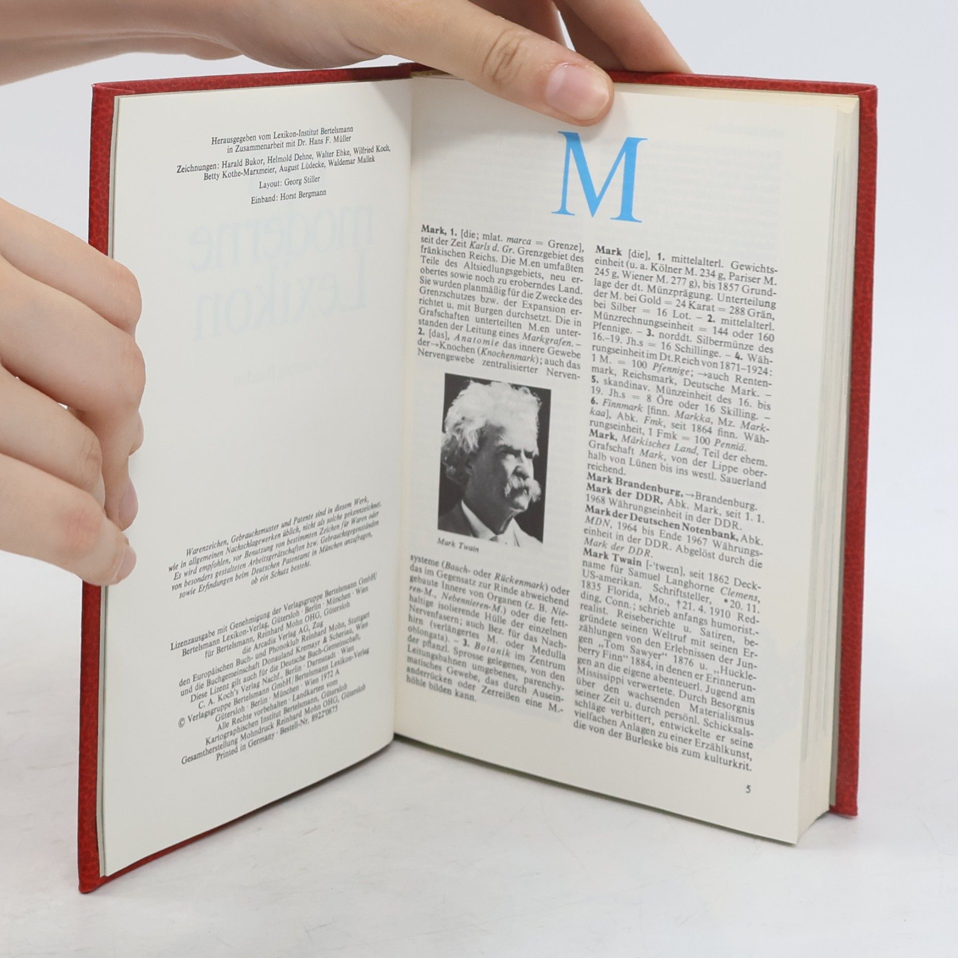 Various authors Das moderne Lexikon 12. Mark-Musg