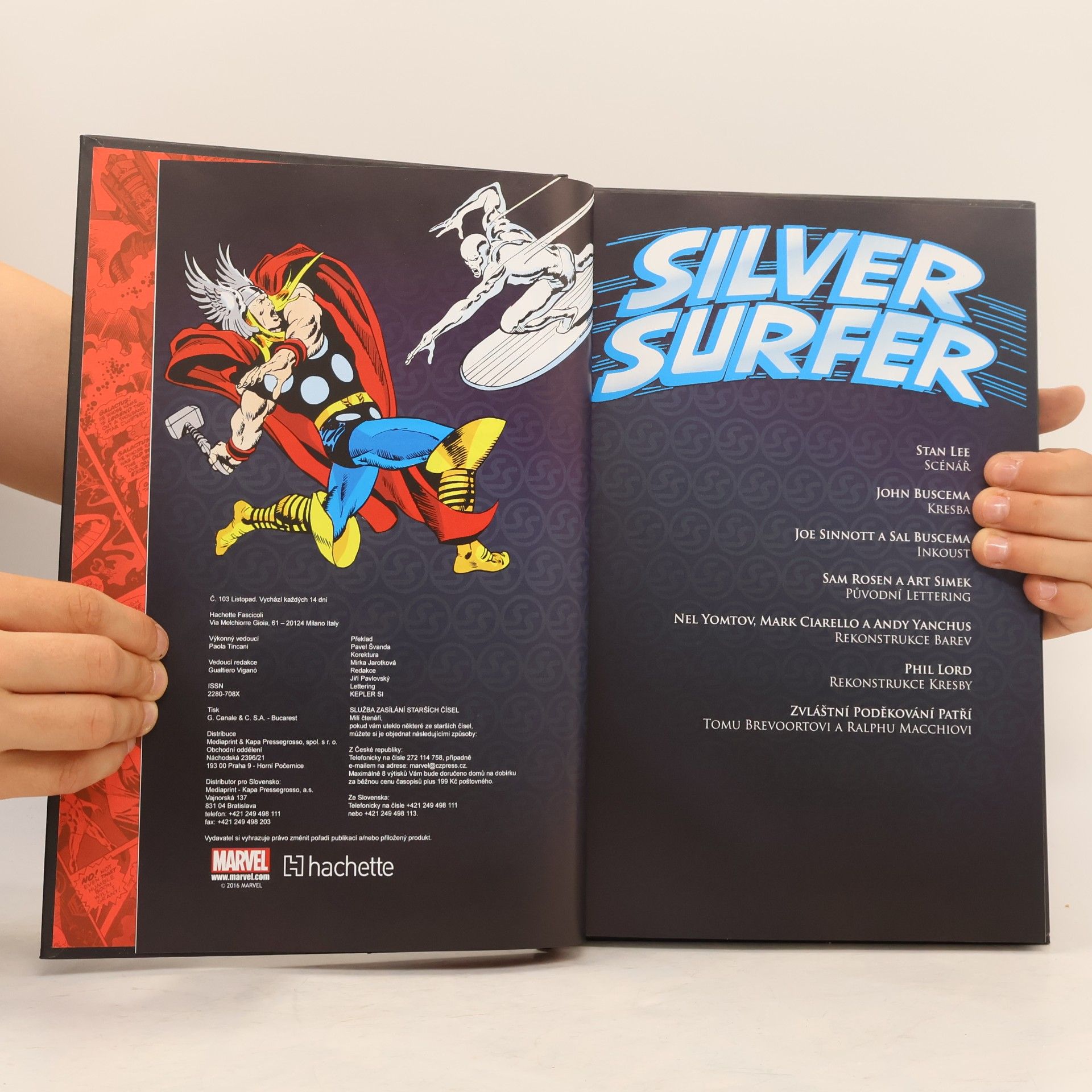 John Buscema Silver Surfer. Zrození
