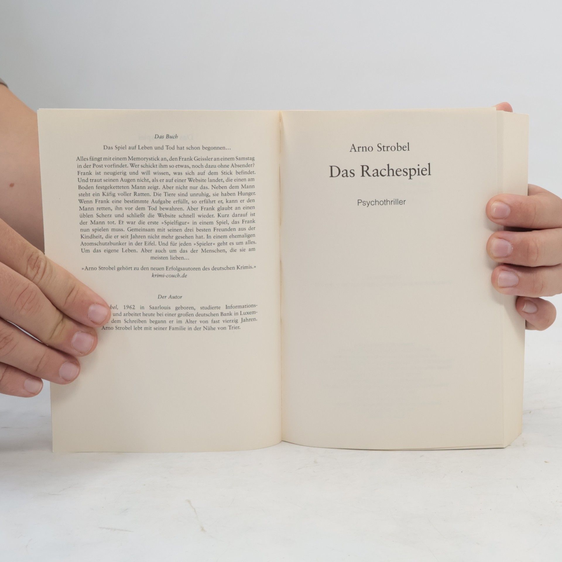 Arno Strobel Das Rachespiel
