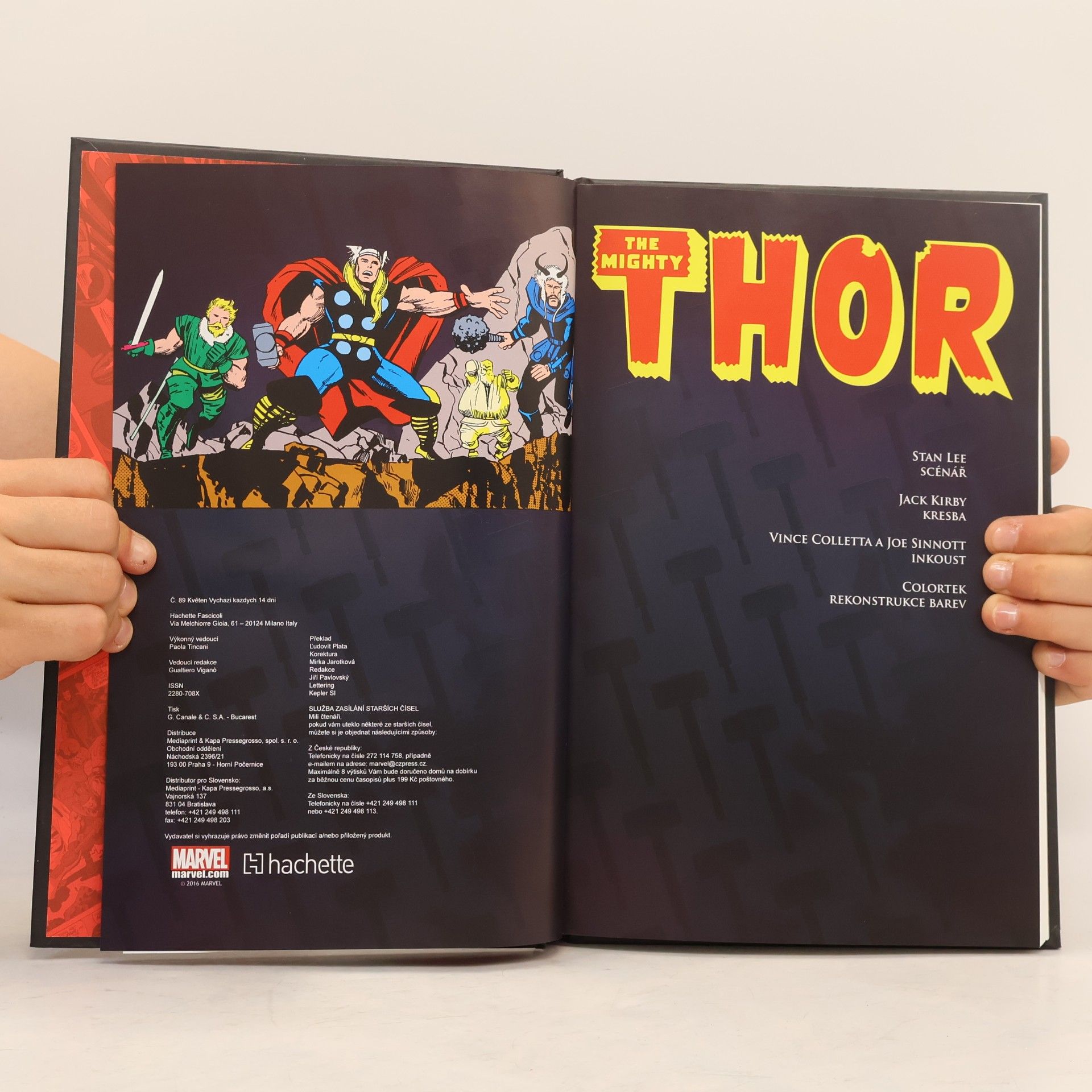 Stan Lee Jack Kirby  Ultimátní komiksový komplet. The Mighty Thor Ragnarok
