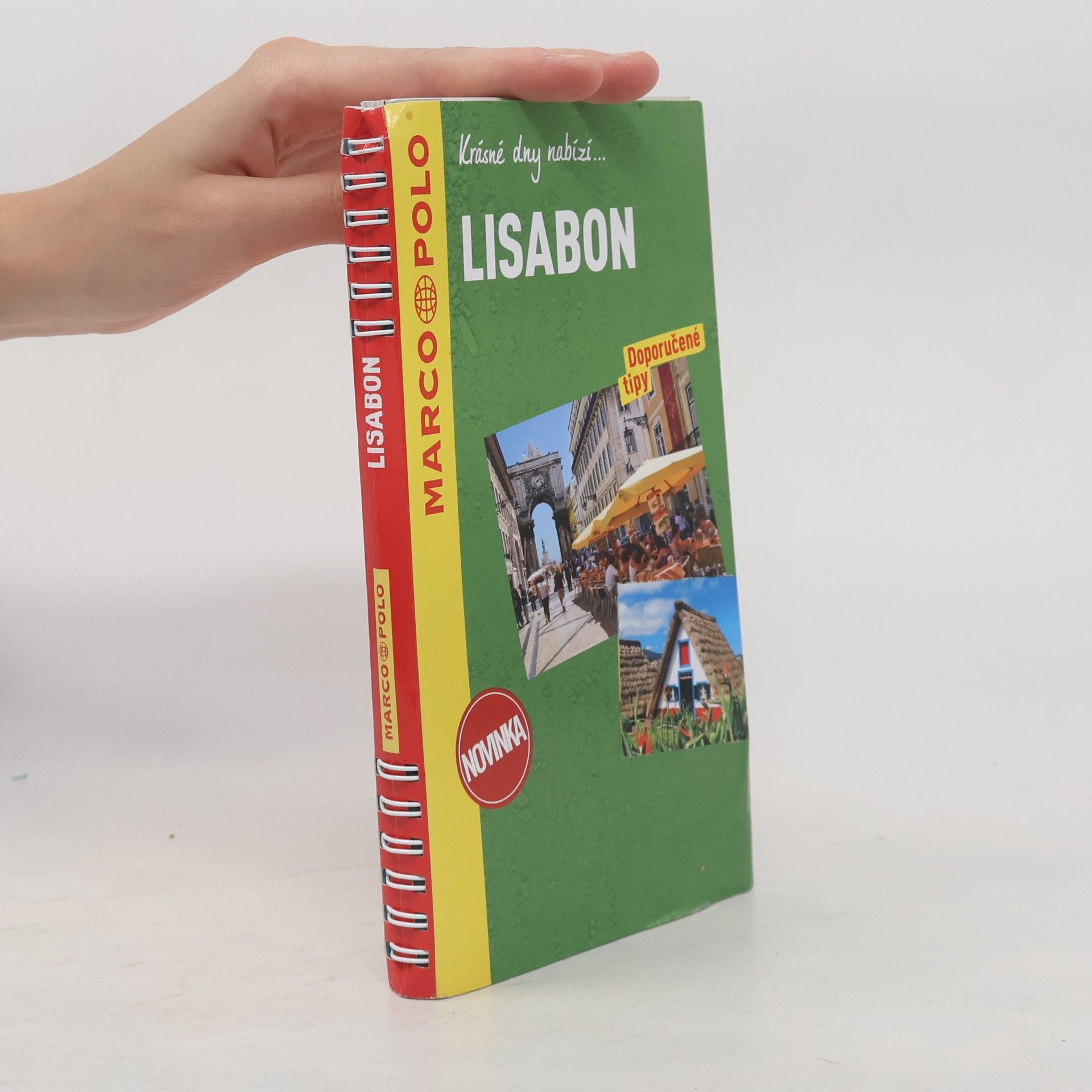 Kathleen Becker Lisabon / průvodce na spirále s mapou MD