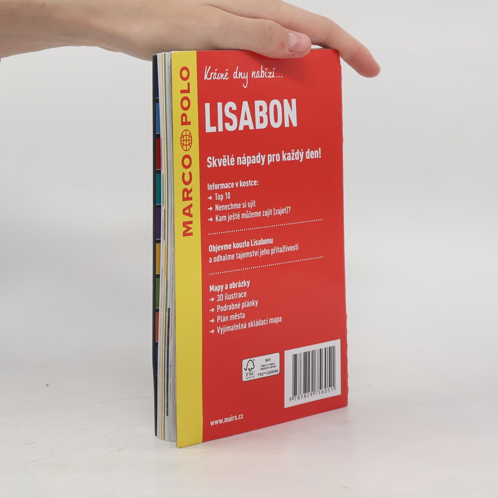 Kathleen Becker Lisabon / průvodce na spirále s mapou MD