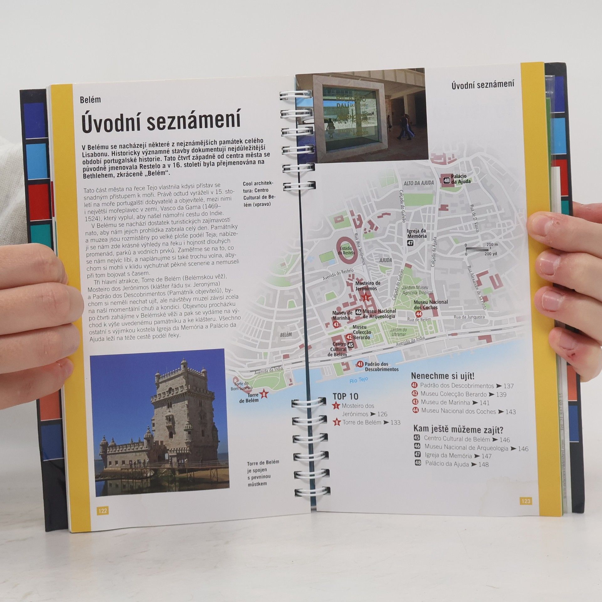 Kathleen Becker Lisabon / průvodce na spirále s mapou MD