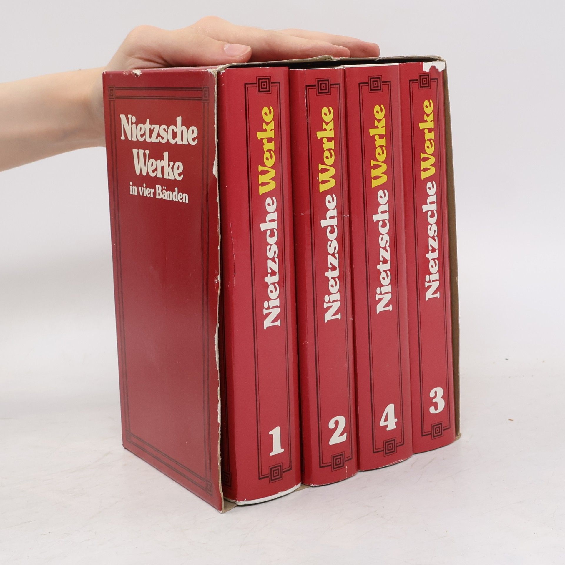 Friedrich Nietzsche Nietzsche Werke in vier Bänden 1-4