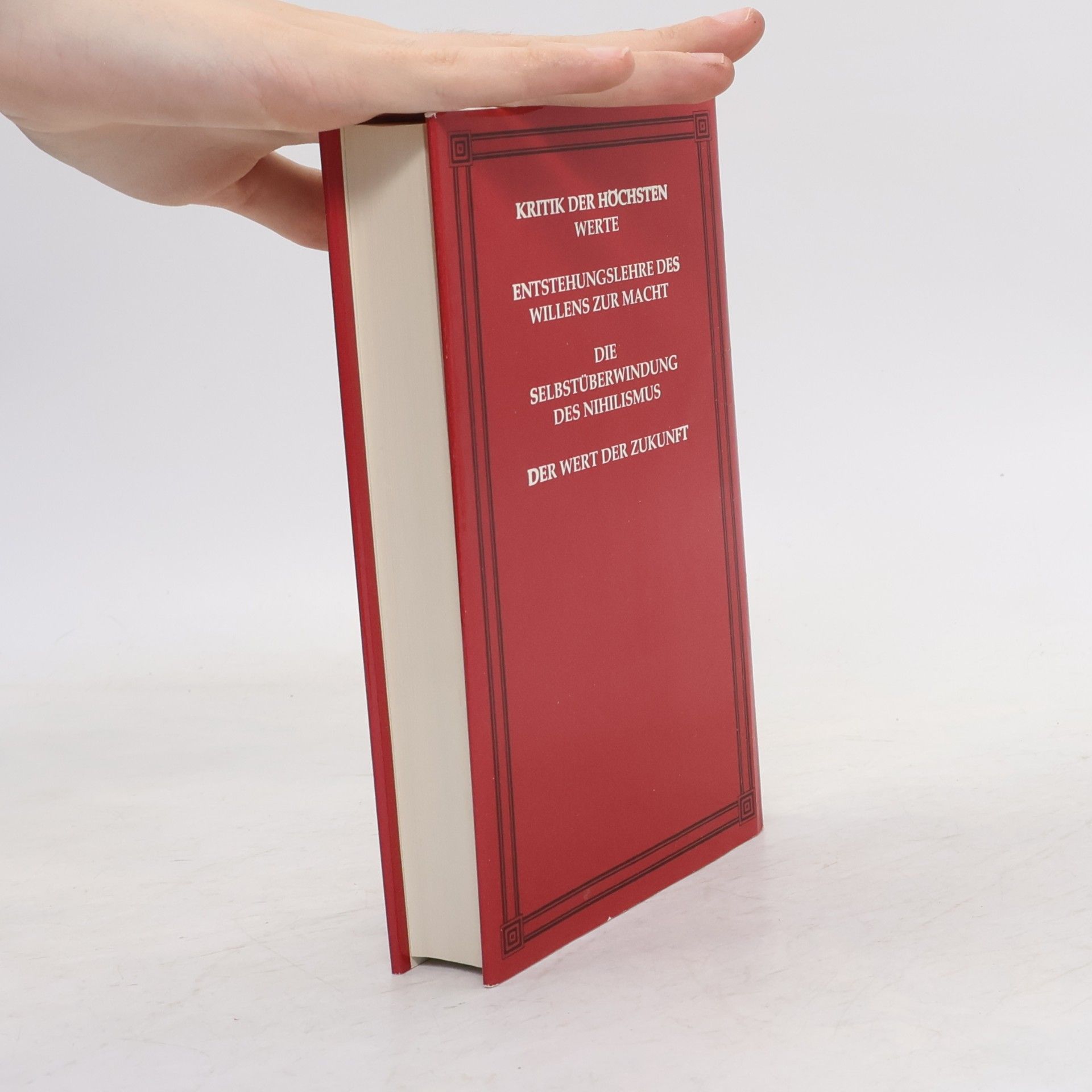 Friedrich Nietzsche Nietzsche Werke in vier Bänden 1-4