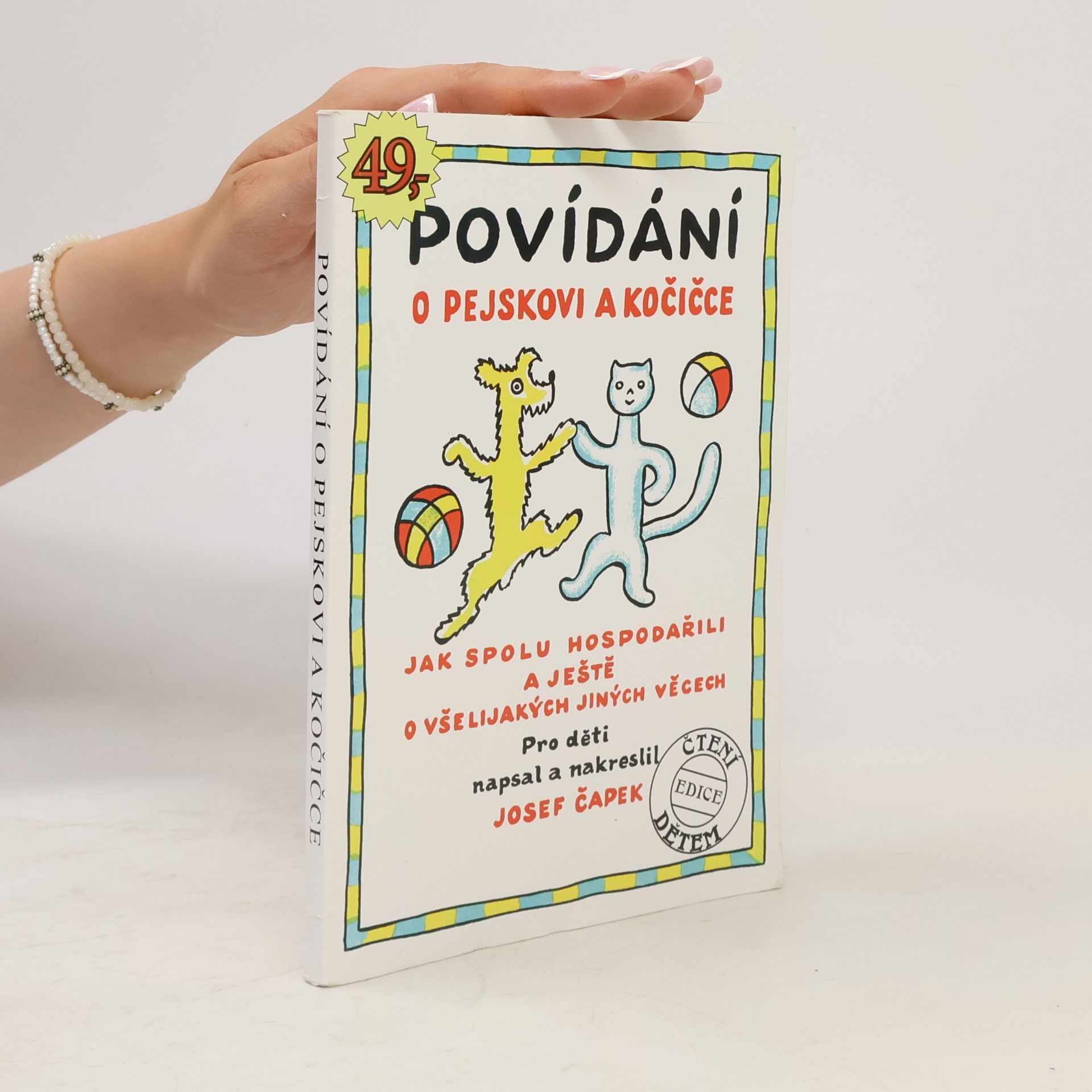 Josef Čapek Povídání o pejskovi a kočičce