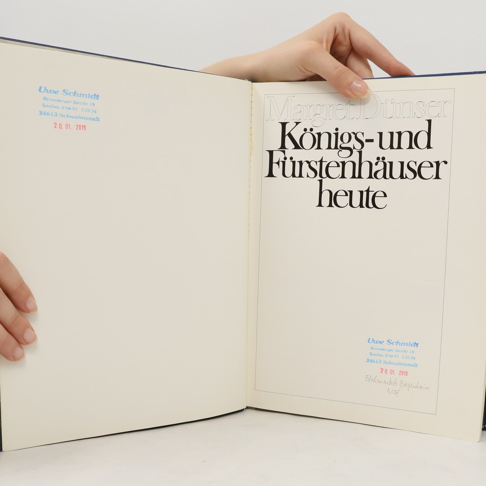 Margret Dünser Königs- und Fürstenhäuser heute