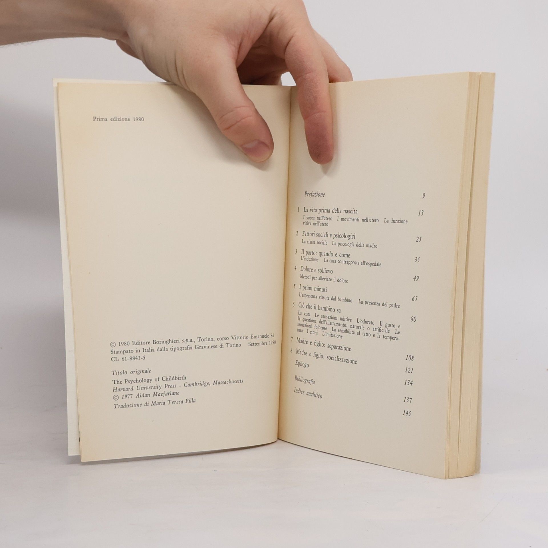Aidan Macfarlane Psicologia della nascita