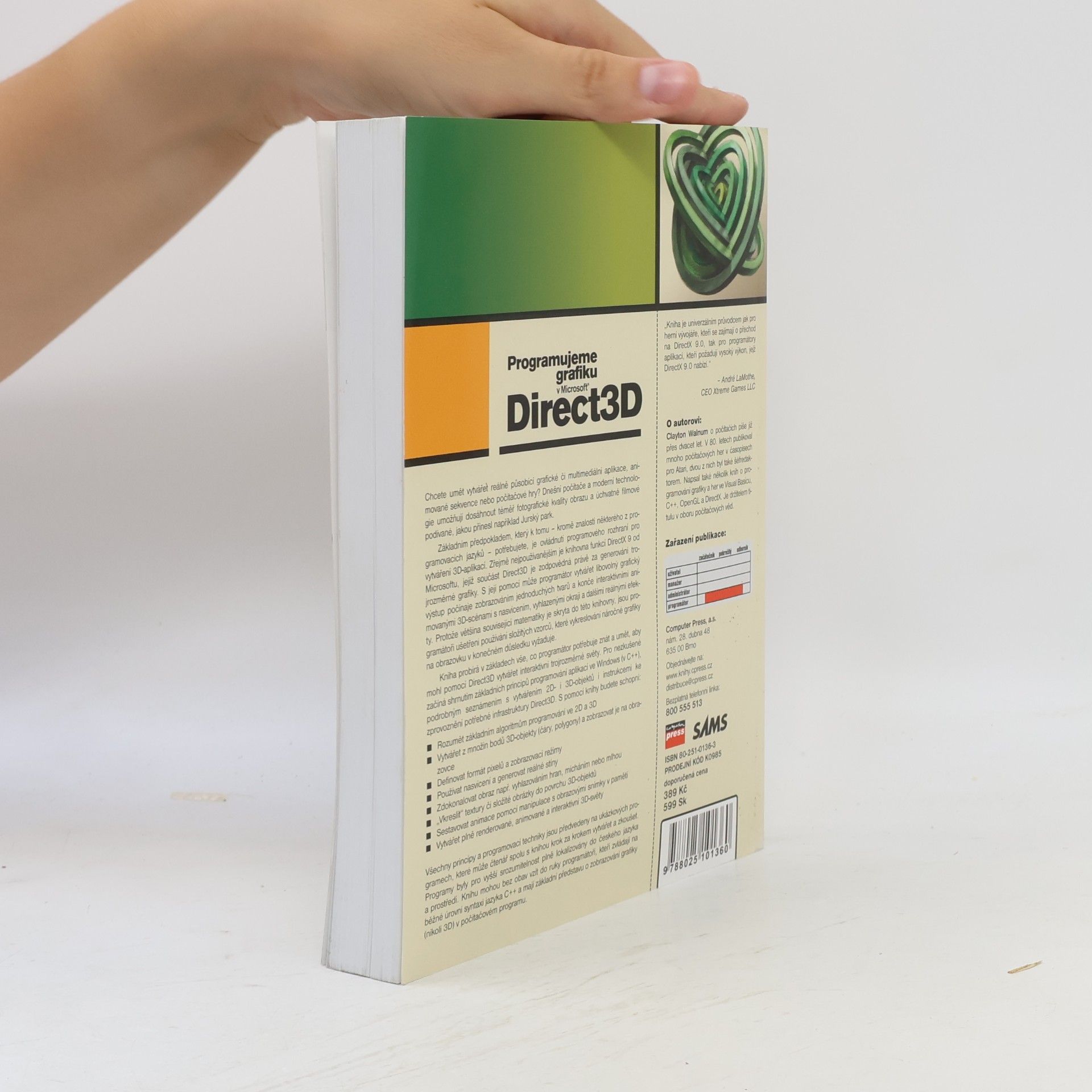 Clayton Walnum Programujeme grafiku v Microsoft Direct3D
