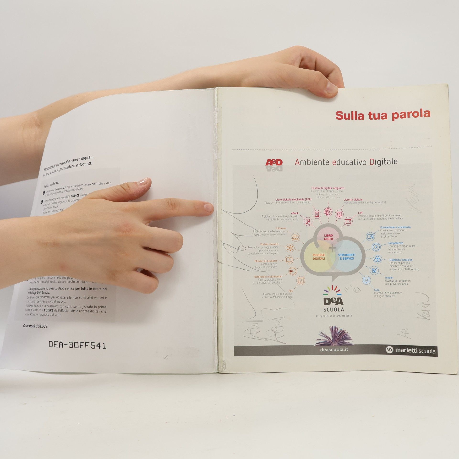 Claudio Cassinotti Marietti scuola: Sulla tua parola