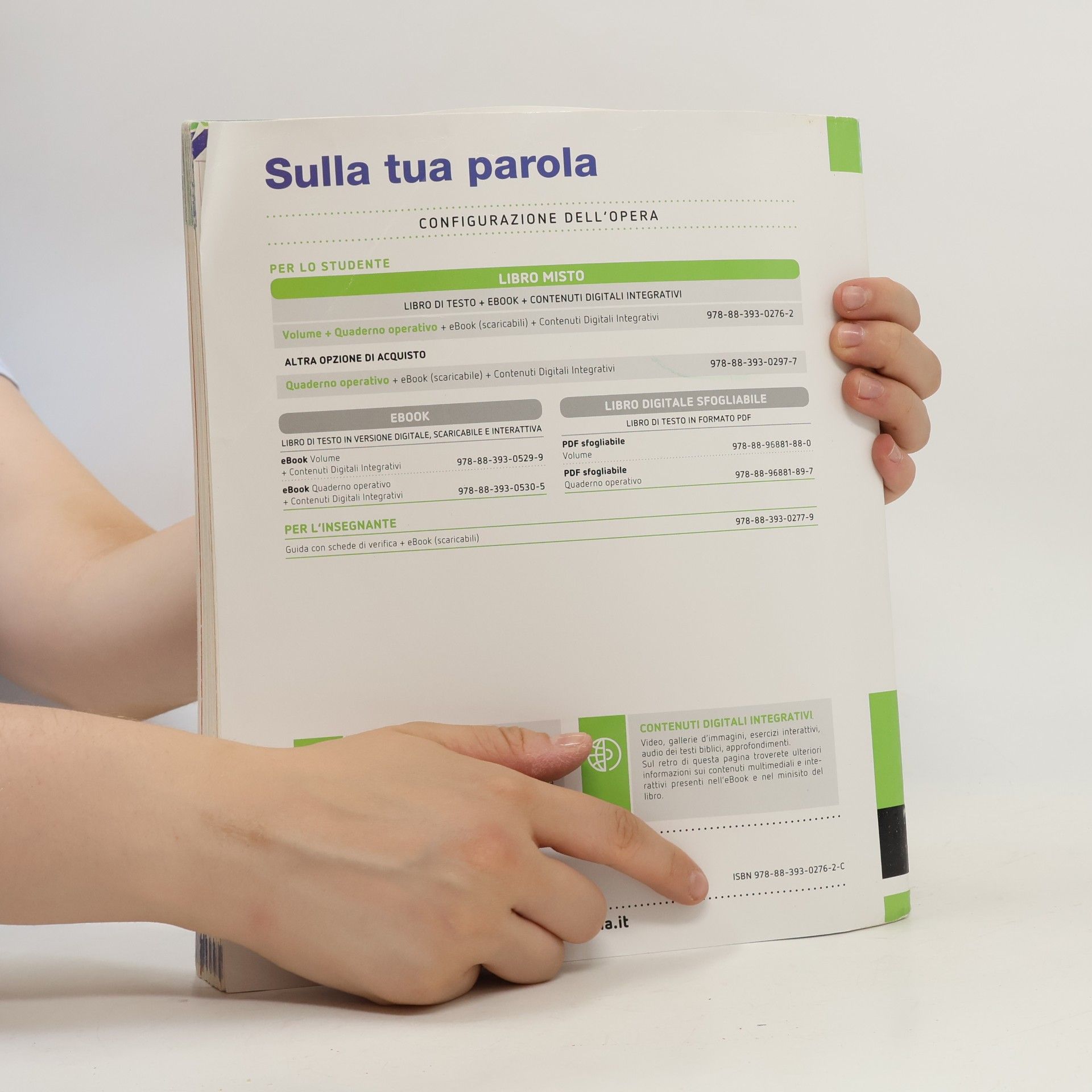 Claudio Cassinotti Marietti scuola: Sulla tua parola