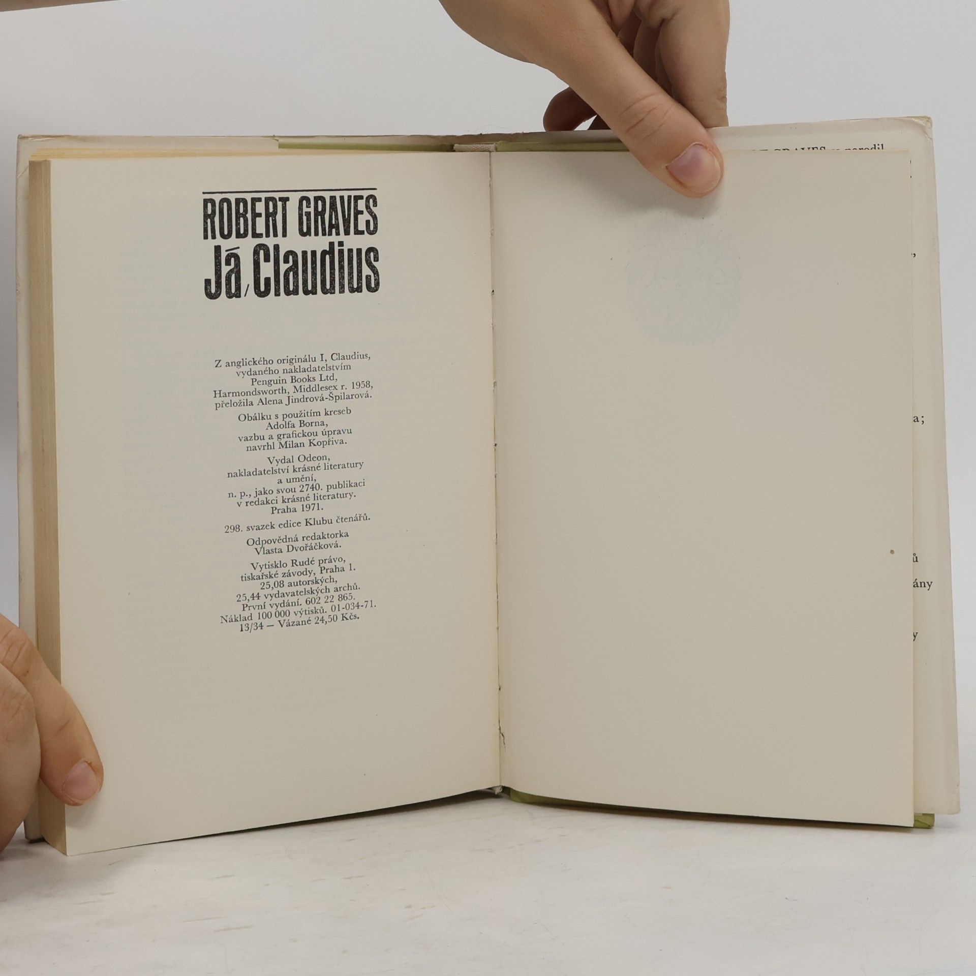 Robert Graves Já, Claudius