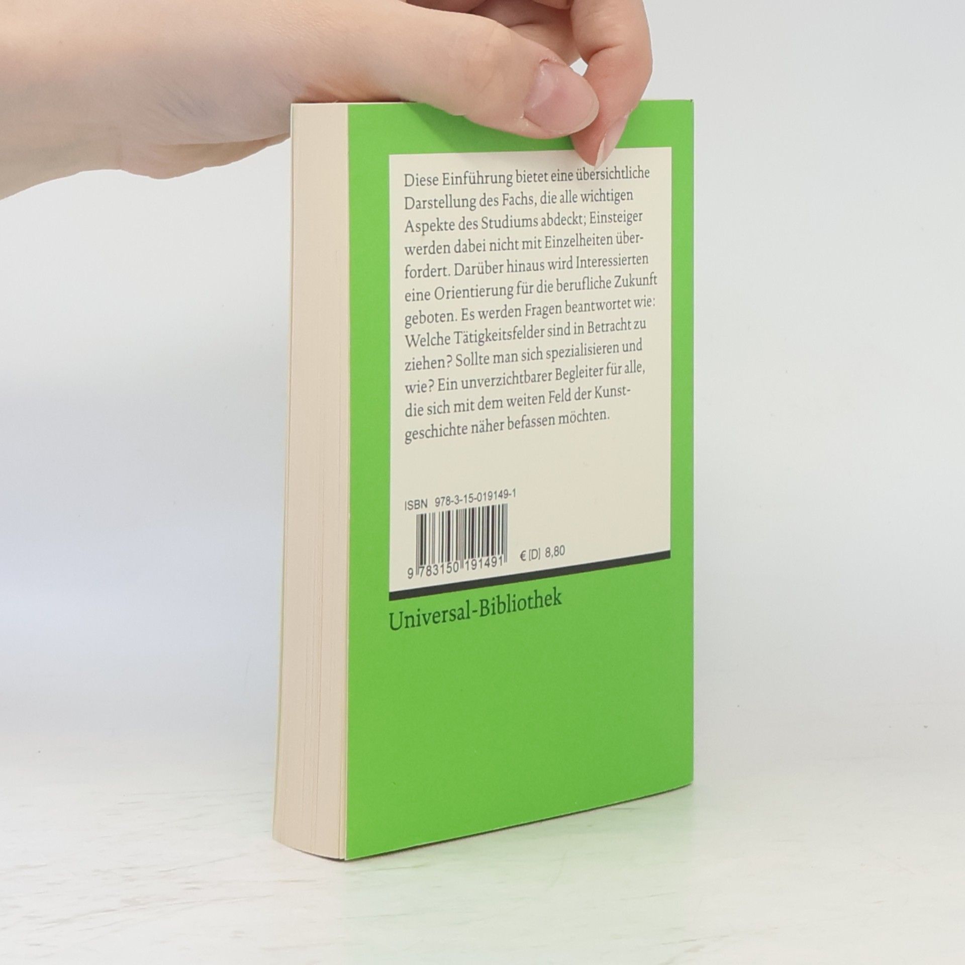 Susanna Partsch Einführung in das Studium der Kunstgeschichte