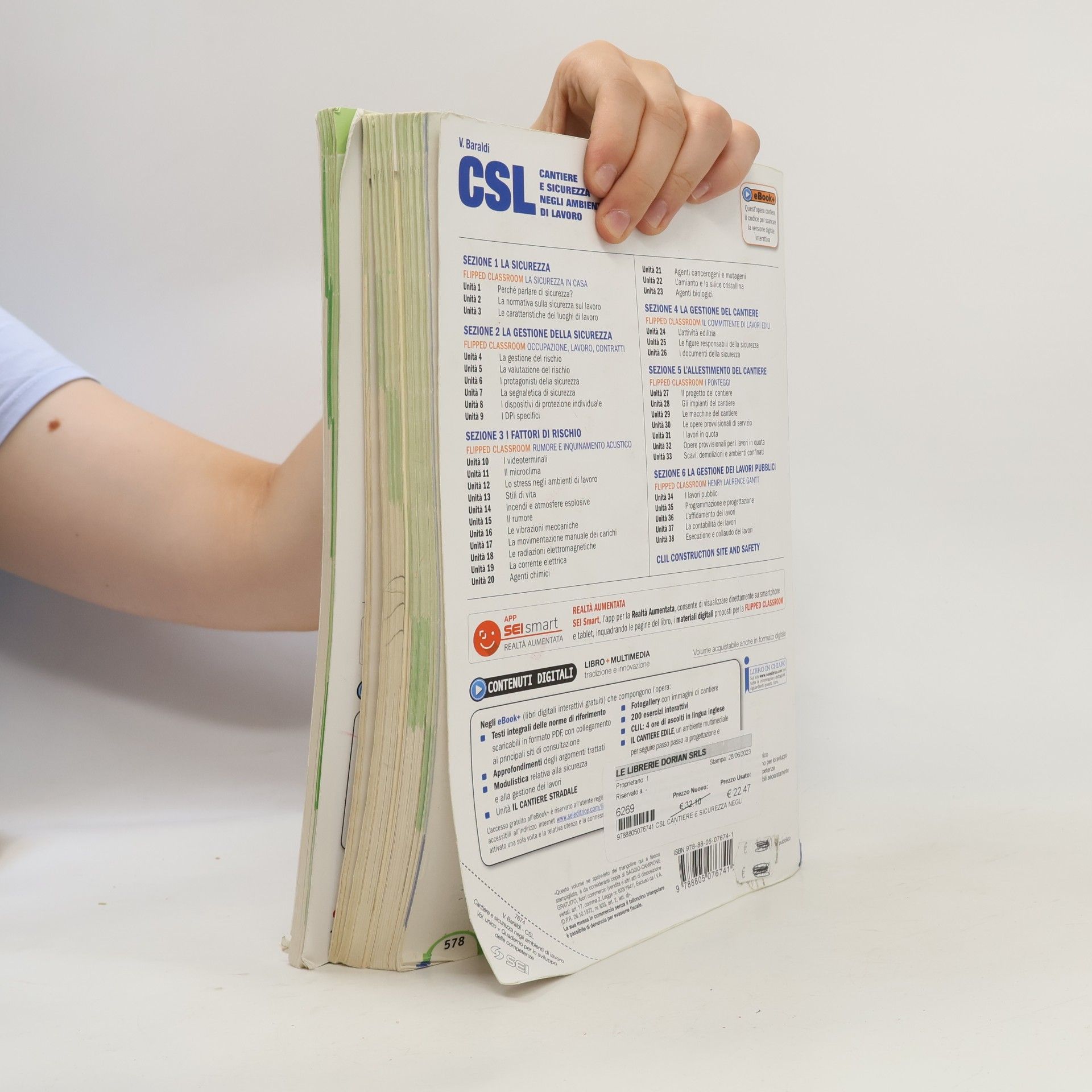 Valli Baraldi CSL cantiere e sicurezza negli ambienti di lavoro. Con quaderno per lo sviluppo delle competenze. Per il secondo biennio e quinto anno degli Ist. tecnici e professionali. Con ebook. Con espansione...