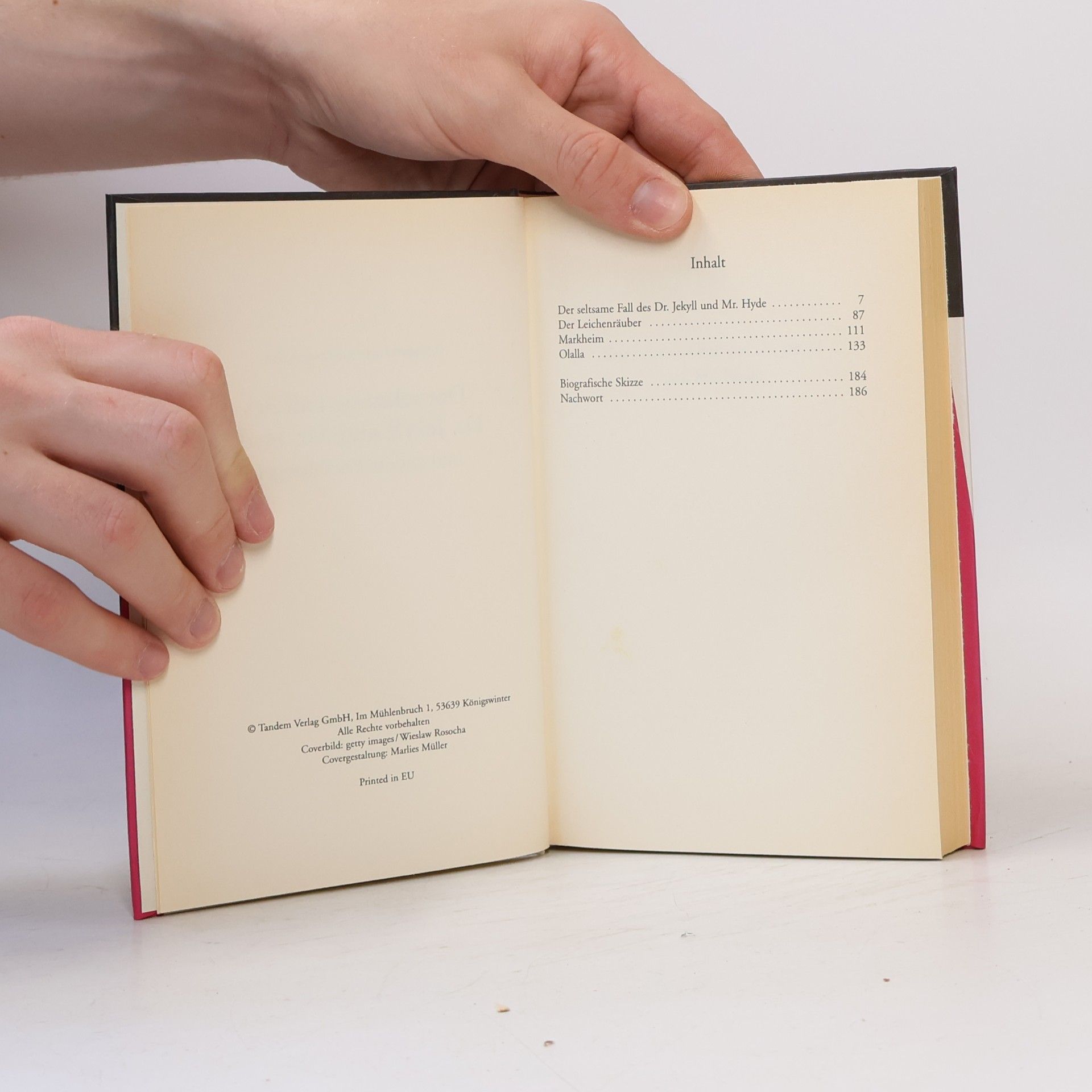 Robert Louis Stevenson Dr. Jekyll und Mr. Hyde und andere Erzählungen